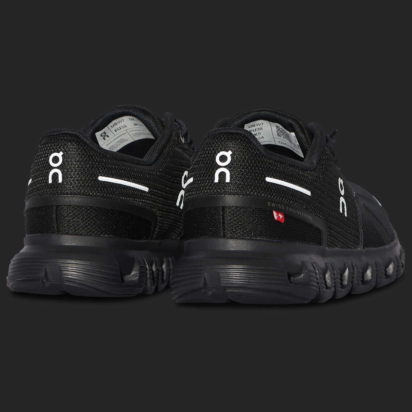On Cloud 6 - Women's - Black/Black