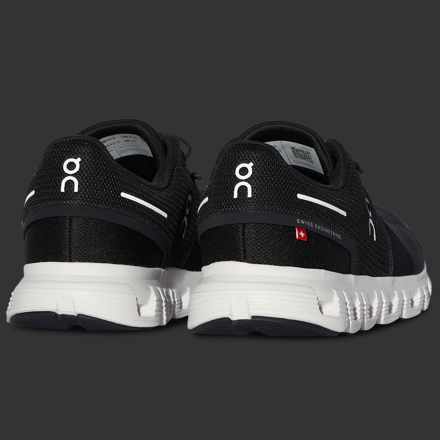 On Cloud 6 - Men's - Black/White