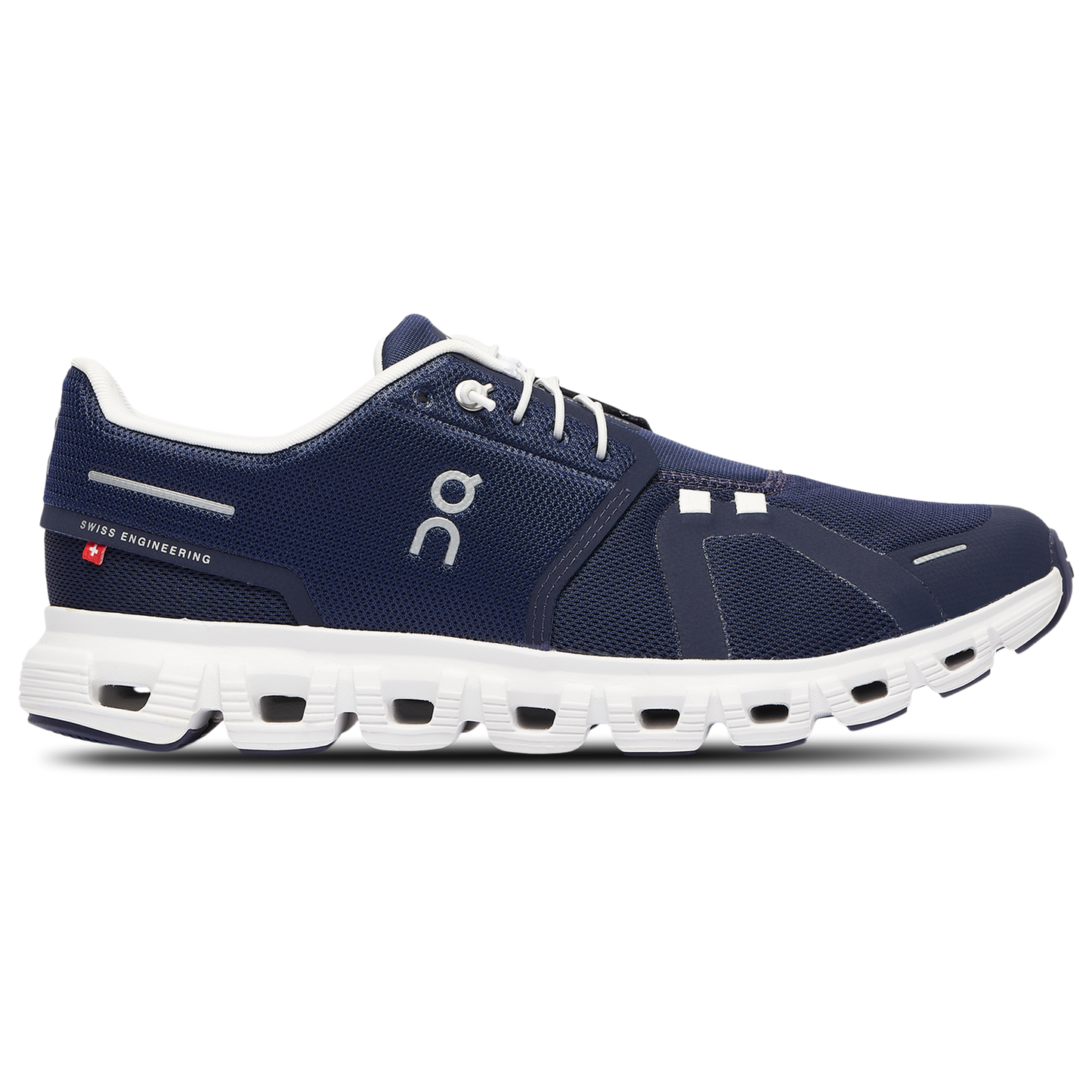 On Cloud 6 - Men's - Midnight Navy/White