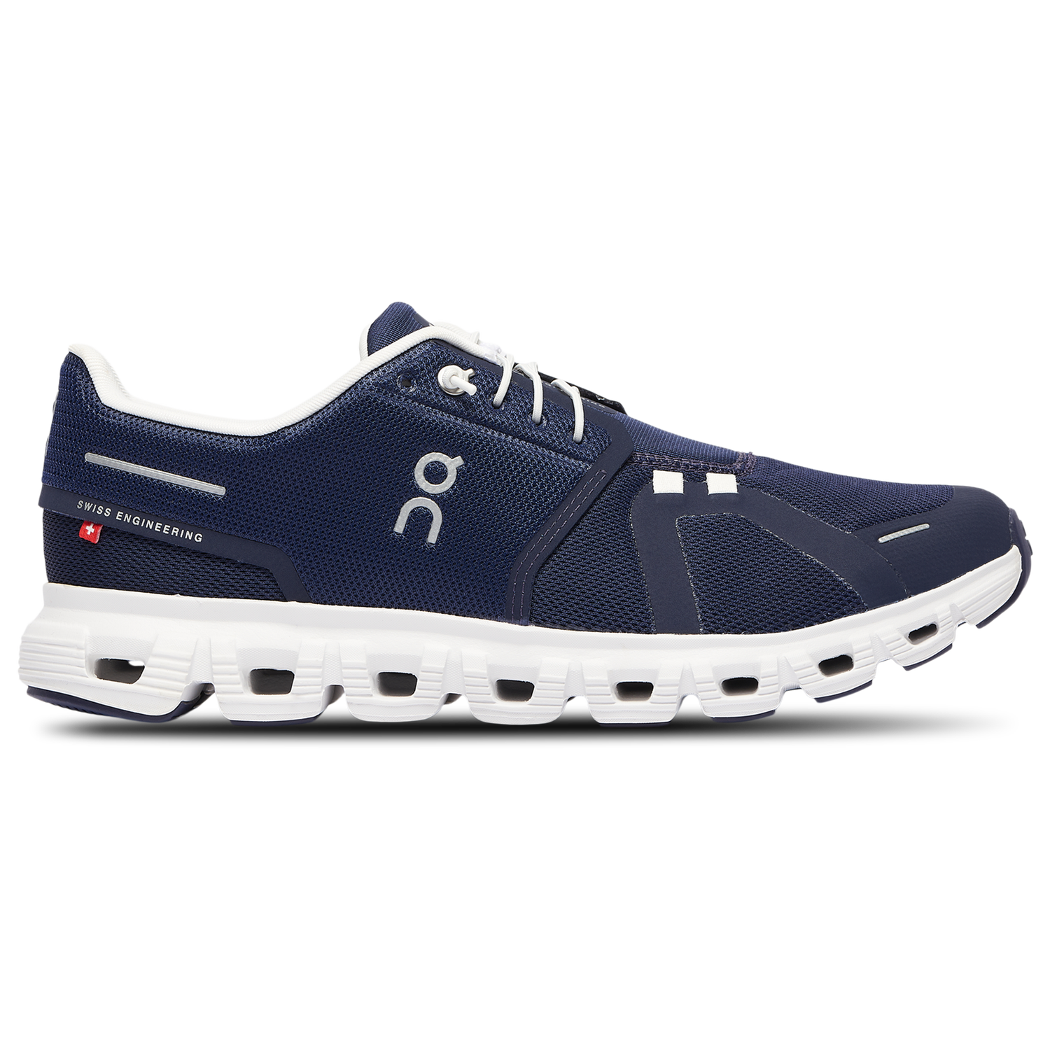 On Cloud 6 - Men's - Midnight Navy/White