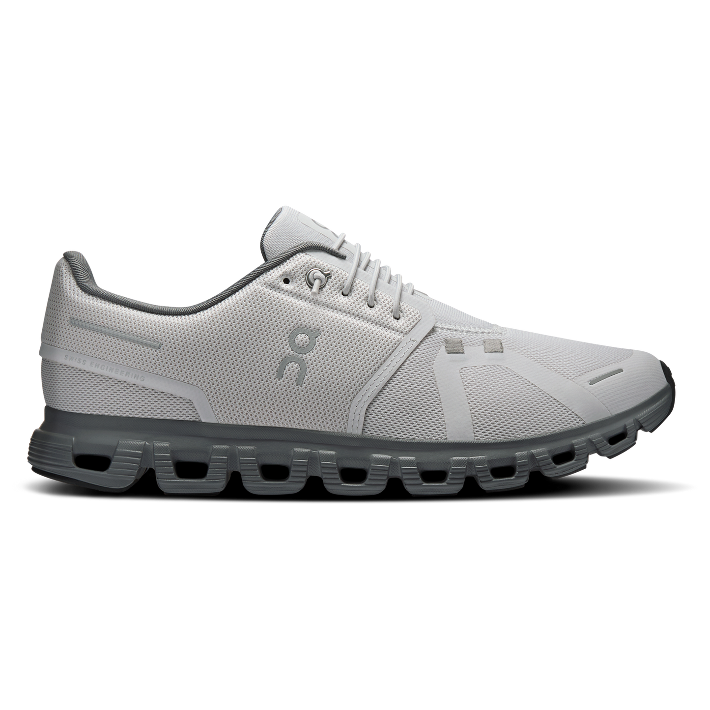 On Cloud 6 - Men's - Wolf Grey/Rock