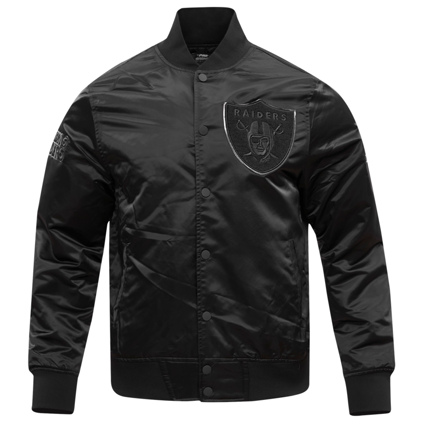 Pro Standard LAS VEGAS RAIDERS SATIN JACKET - Men's - Black