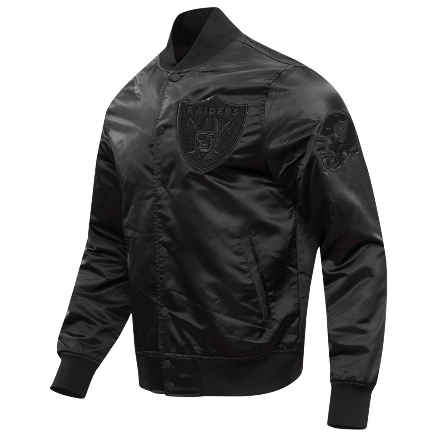Pro Standard LAS VEGAS RAIDERS SATIN JACKET - Men's - Black