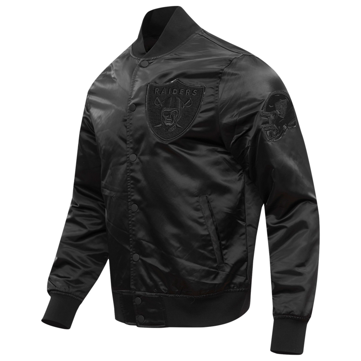 Pro Standard LAS VEGAS RAIDERS SATIN JACKET - Men's - Black