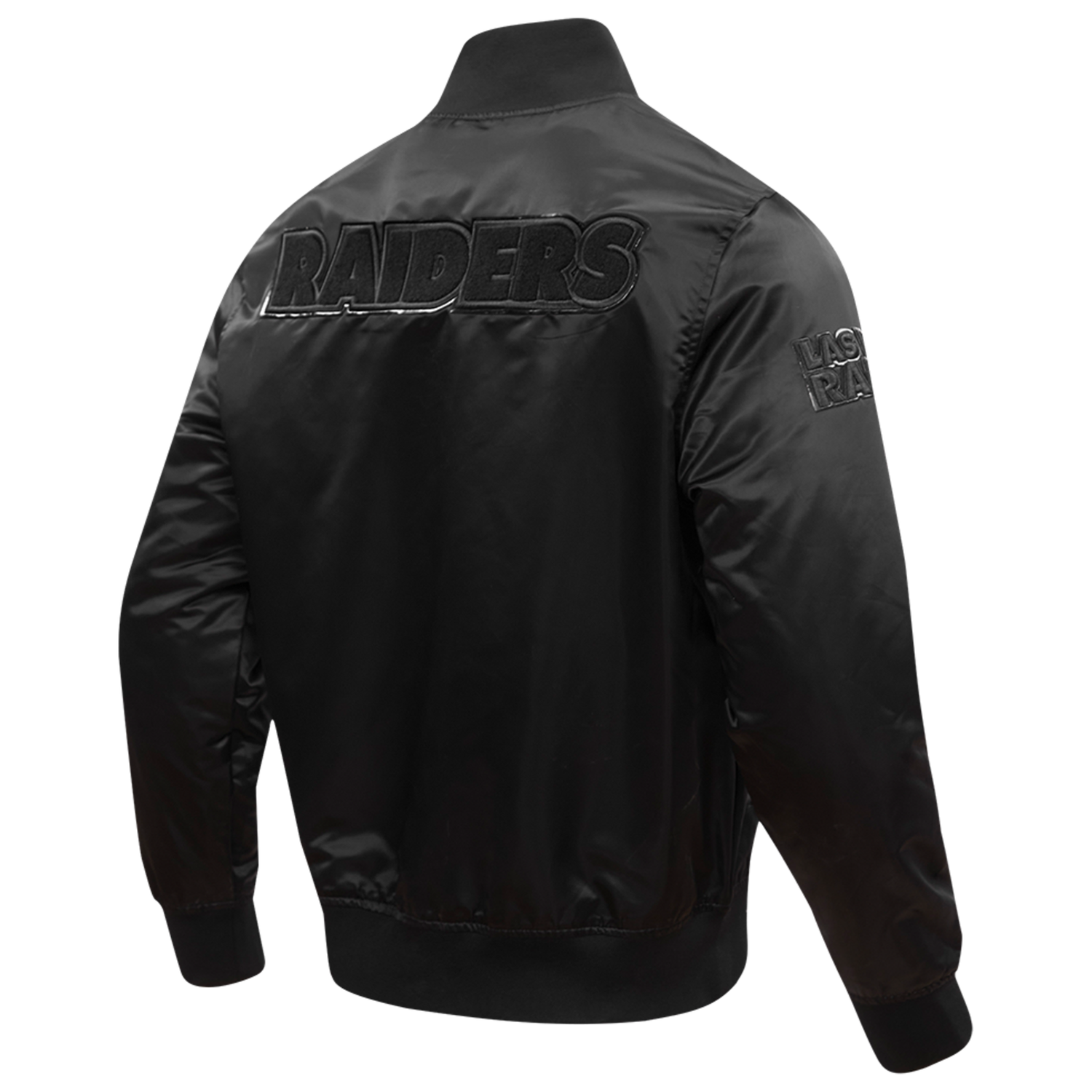 Pro Standard LAS VEGAS RAIDERS SATIN JACKET - Men's - Black
