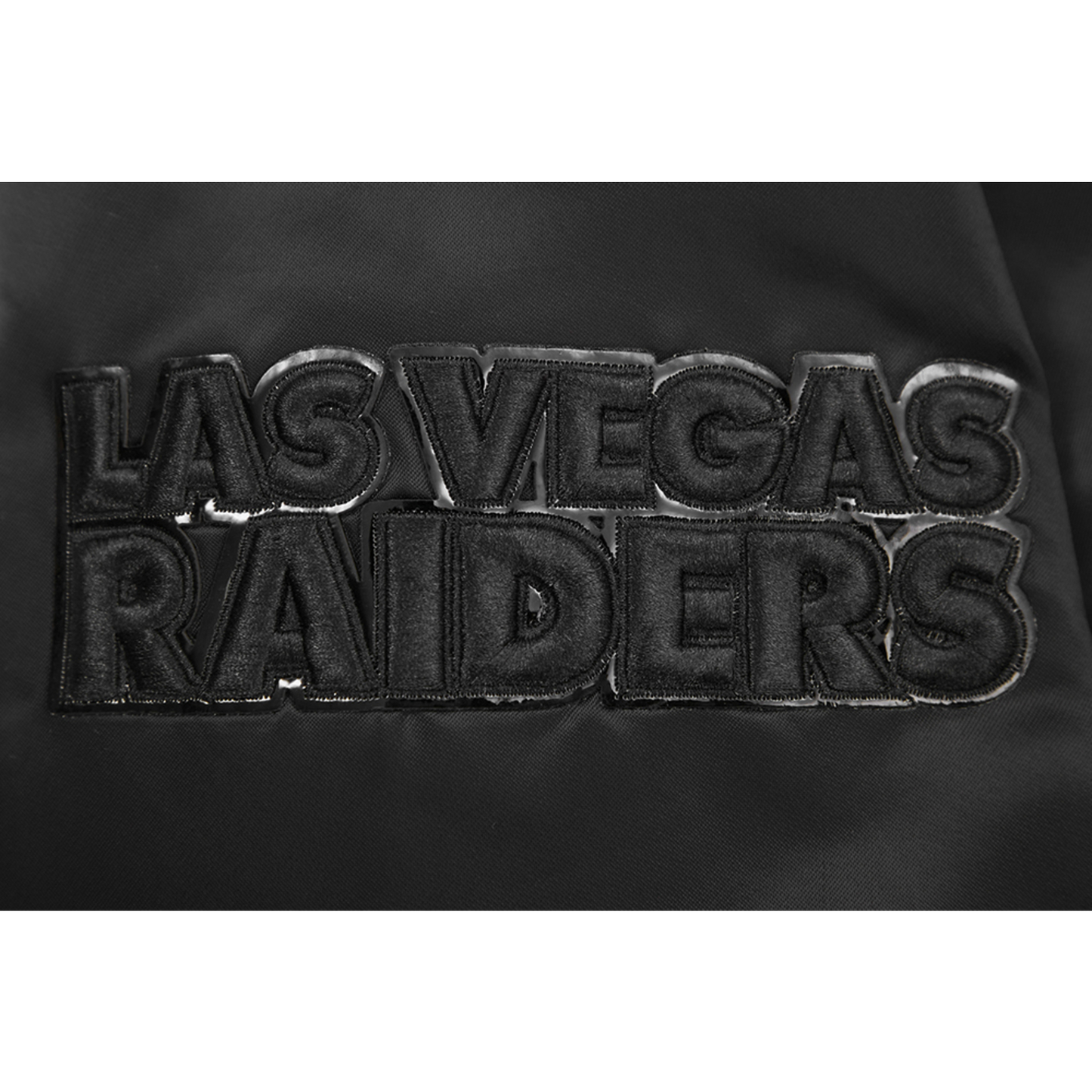 Pro Standard LAS VEGAS RAIDERS SATIN JACKET - Men's - Black