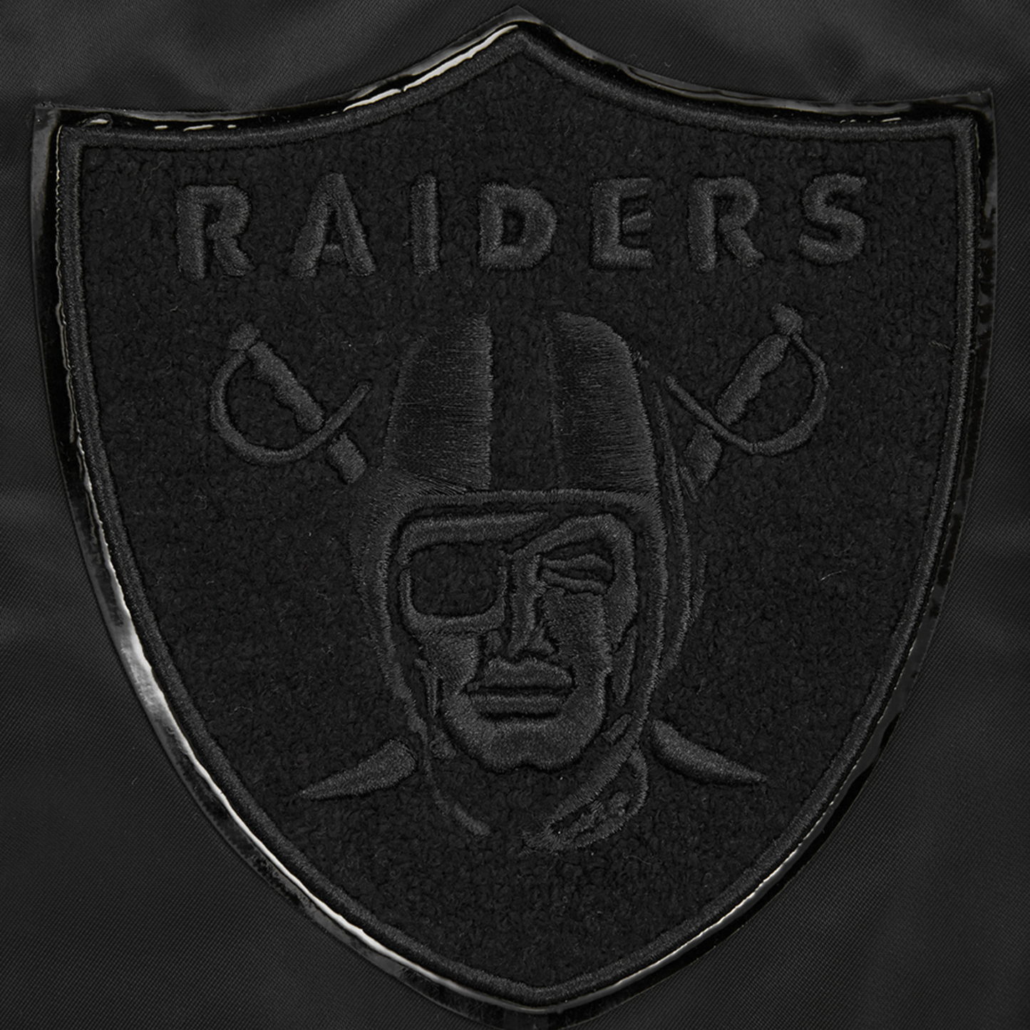 Pro Standard LAS VEGAS RAIDERS SATIN JACKET - Men's - Black