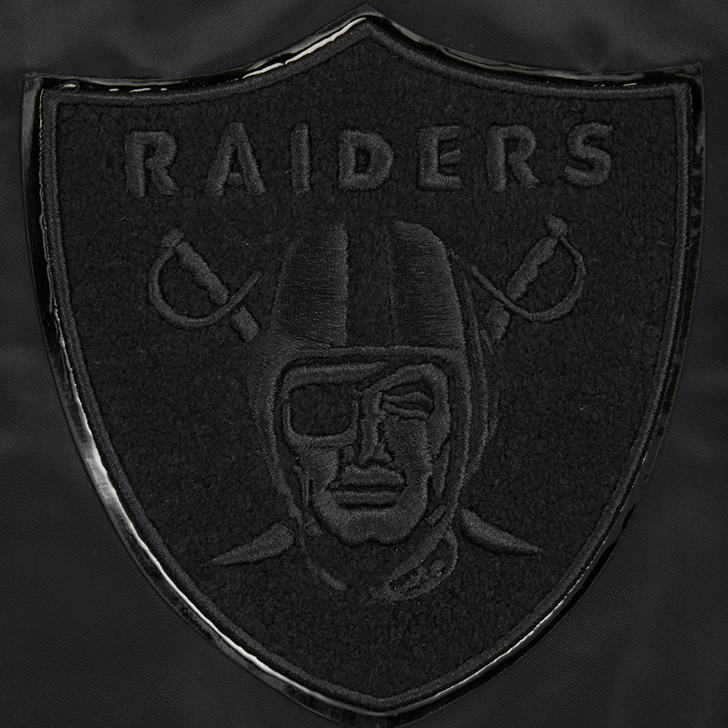 Pro Standard LAS VEGAS RAIDERS SATIN JACKET - Men's - Black