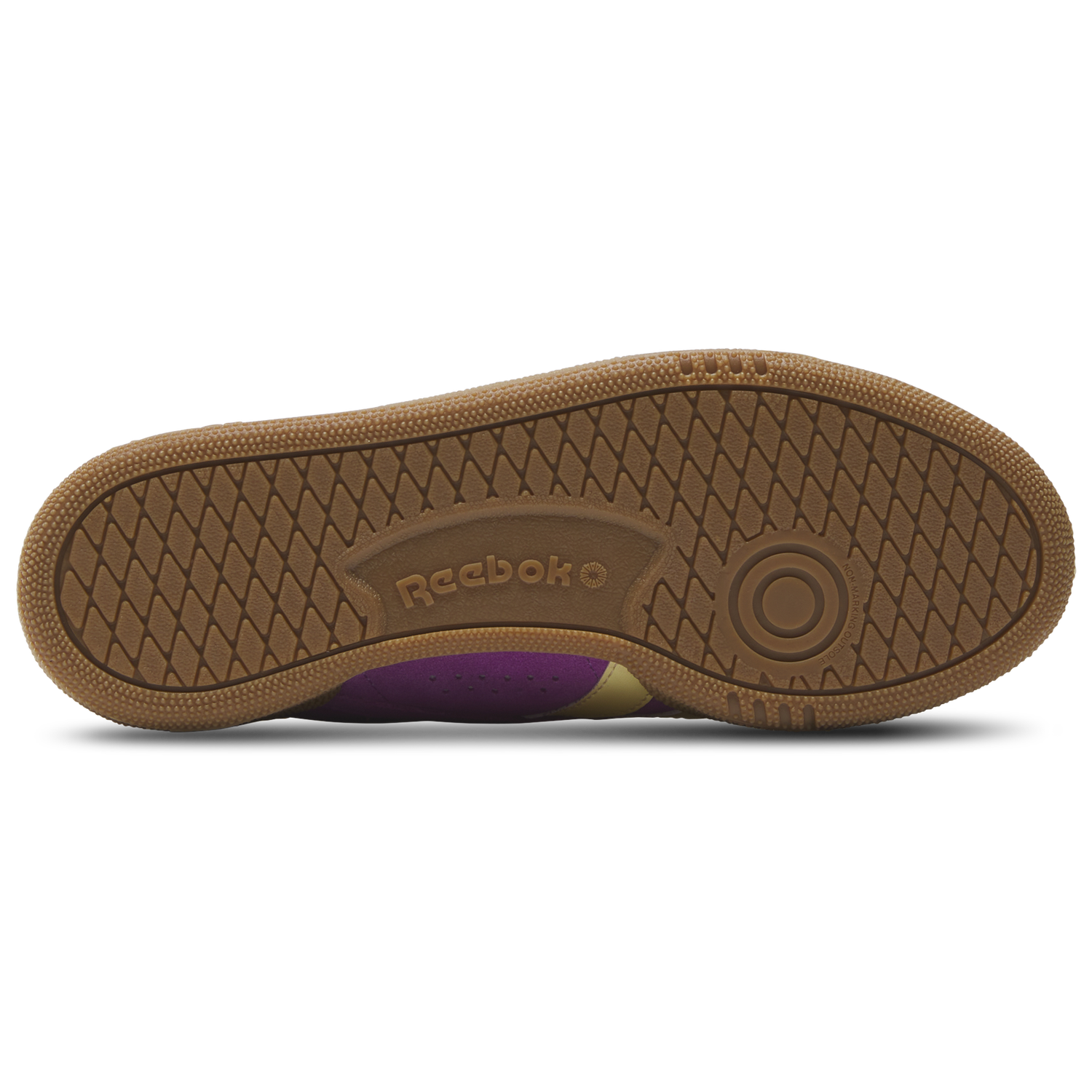 Reebok Club C Grounds UK - Women's - Purple Rave/Chalk/Bleached Yellow