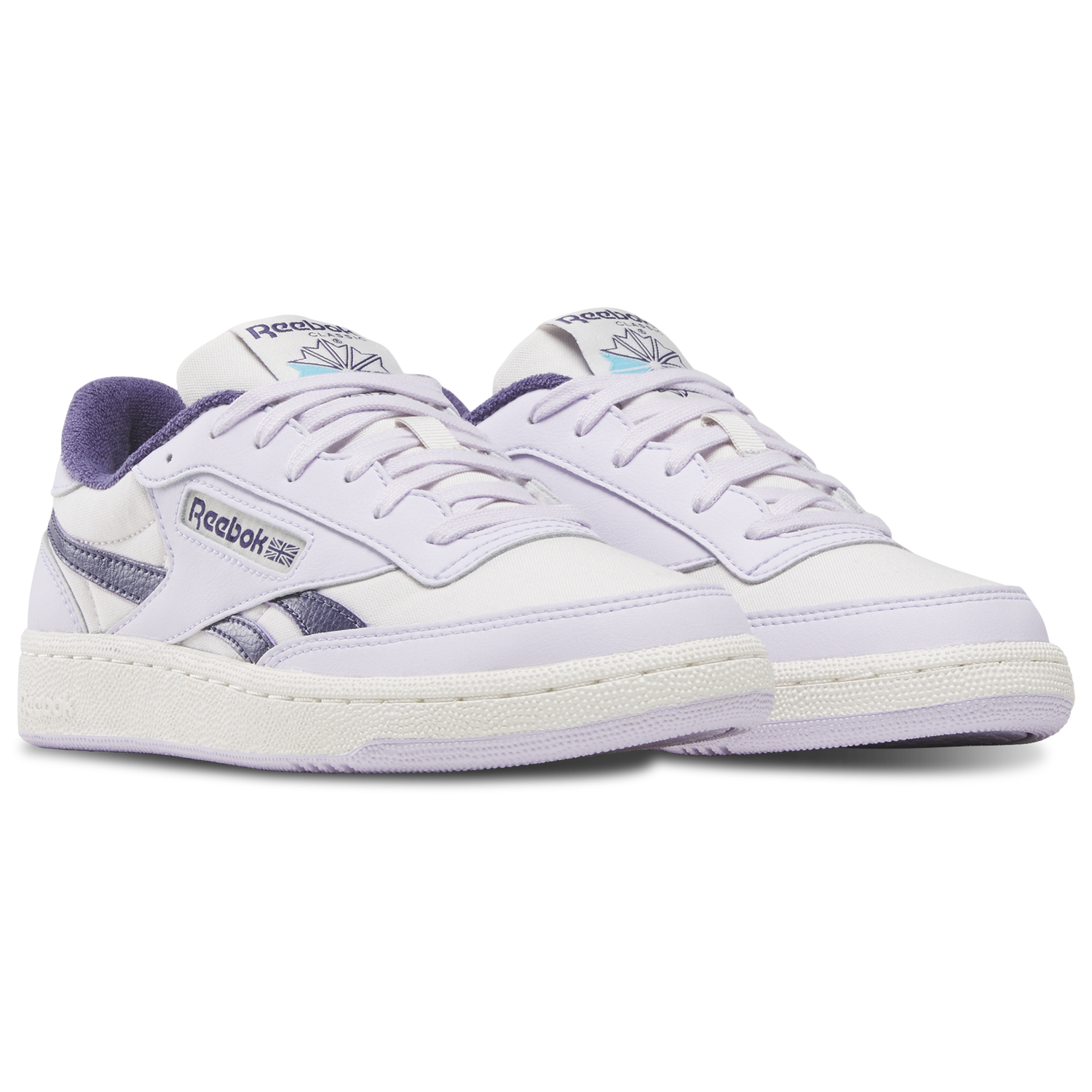 Reebok Club C Revenge II - Women's - Luxe Grey/Digital Gleam/Movement Purple