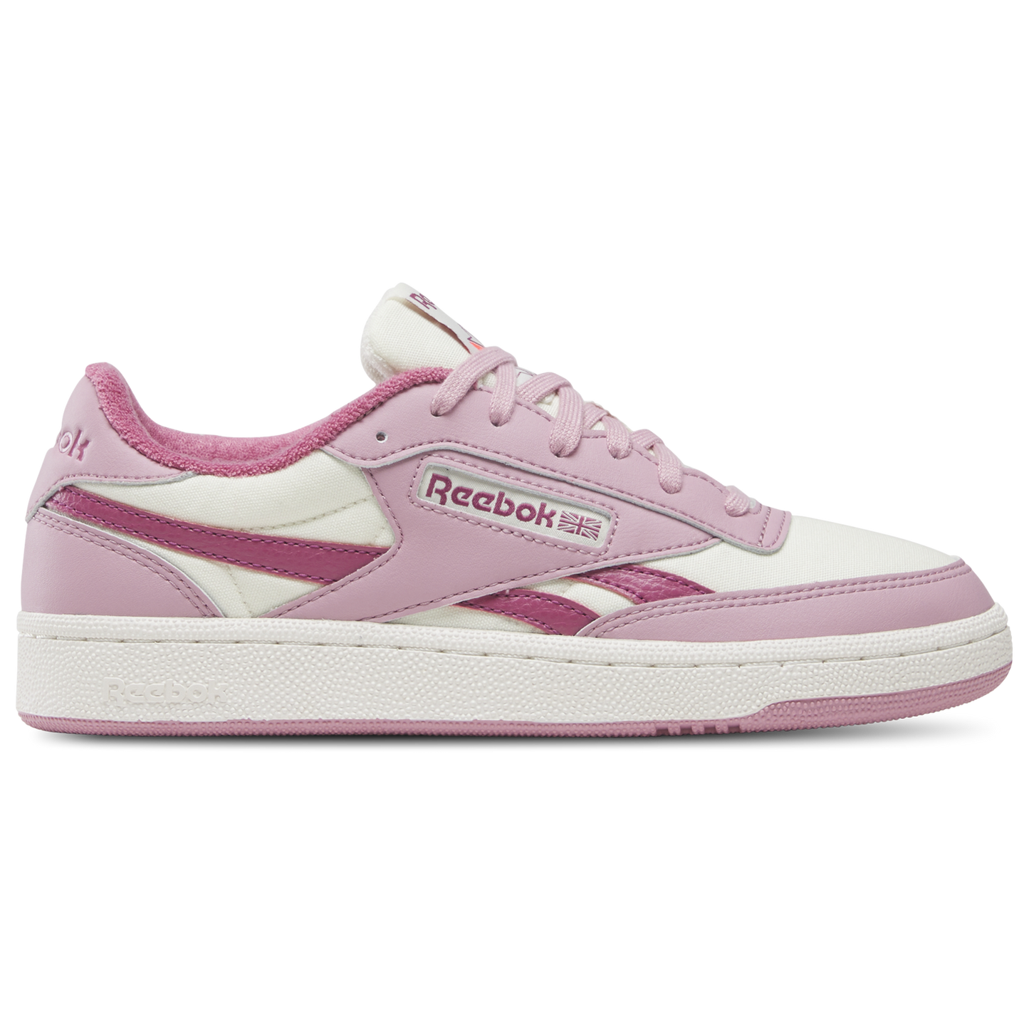Reebok Club C Revenge II - Women's - Chalk/Dusty Rose/Studio Pink