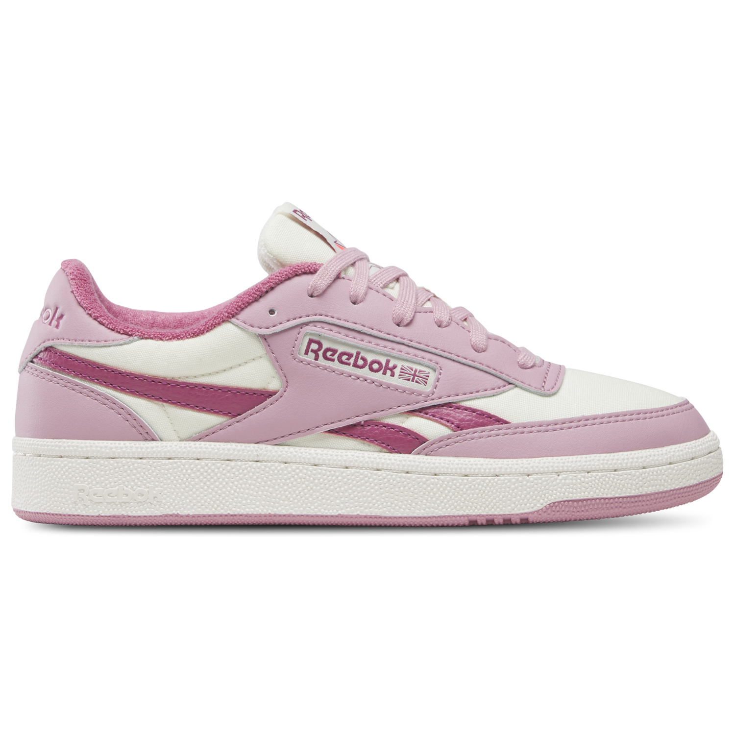 Reebok Club C Revenge II - Women's - Chalk/Dusty Rose/Studio Pink