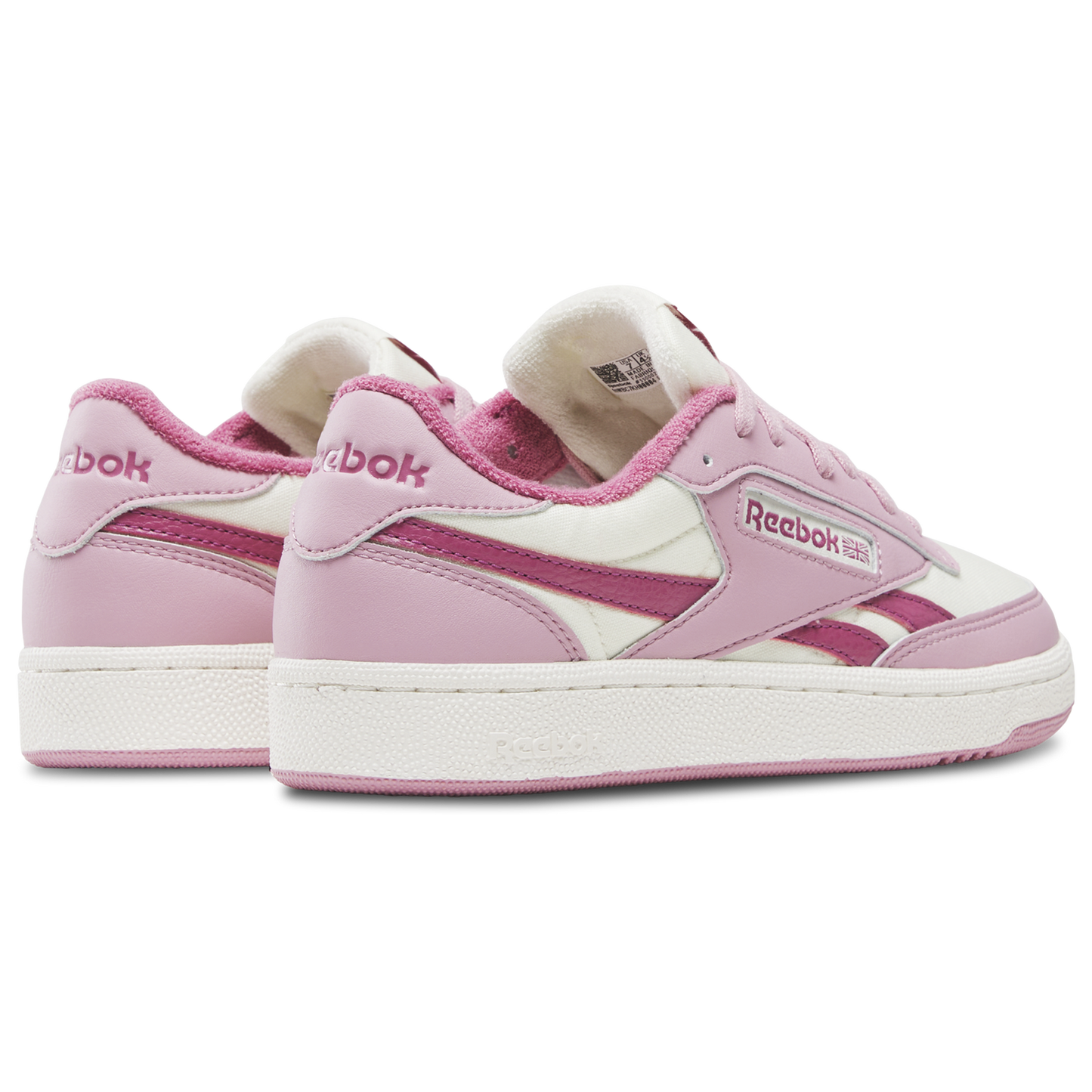 Reebok Club C Revenge II - Women's - Chalk/Dusty Rose/Studio Pink