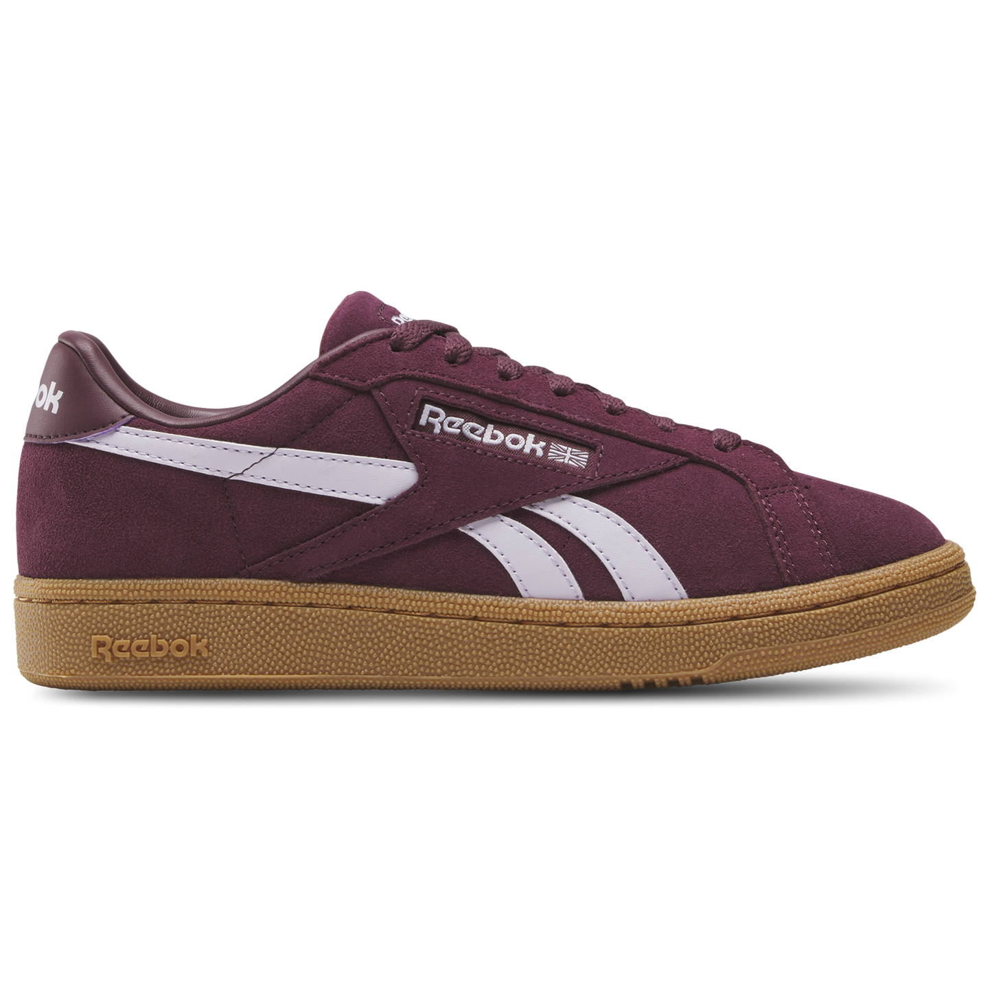 Reebok Club C Grounds UK - Women's - Black Cherry/Black Cherry/Digital Gleam