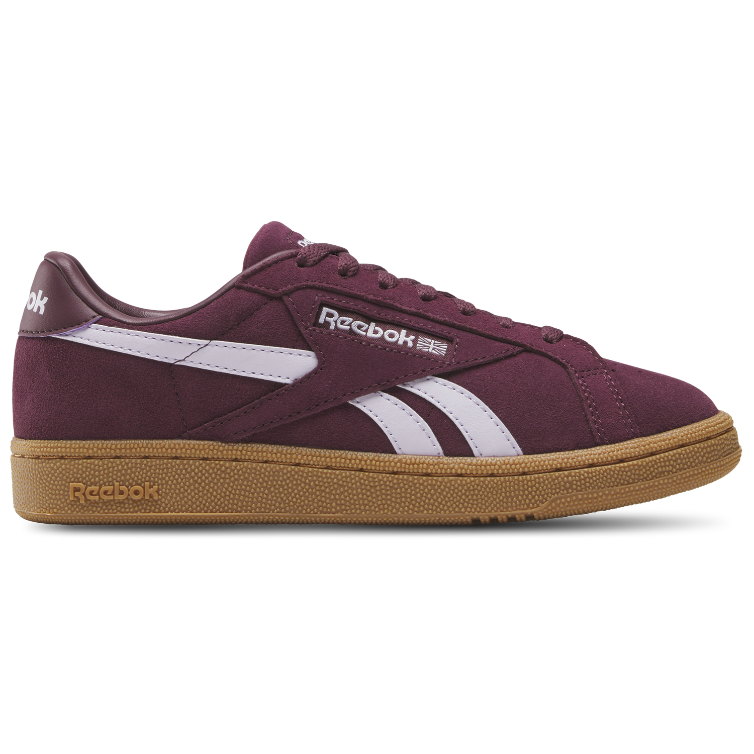 Reebok Club C Grounds UK - Women's - Black Cherry/Black Cherry/Digital Gleam