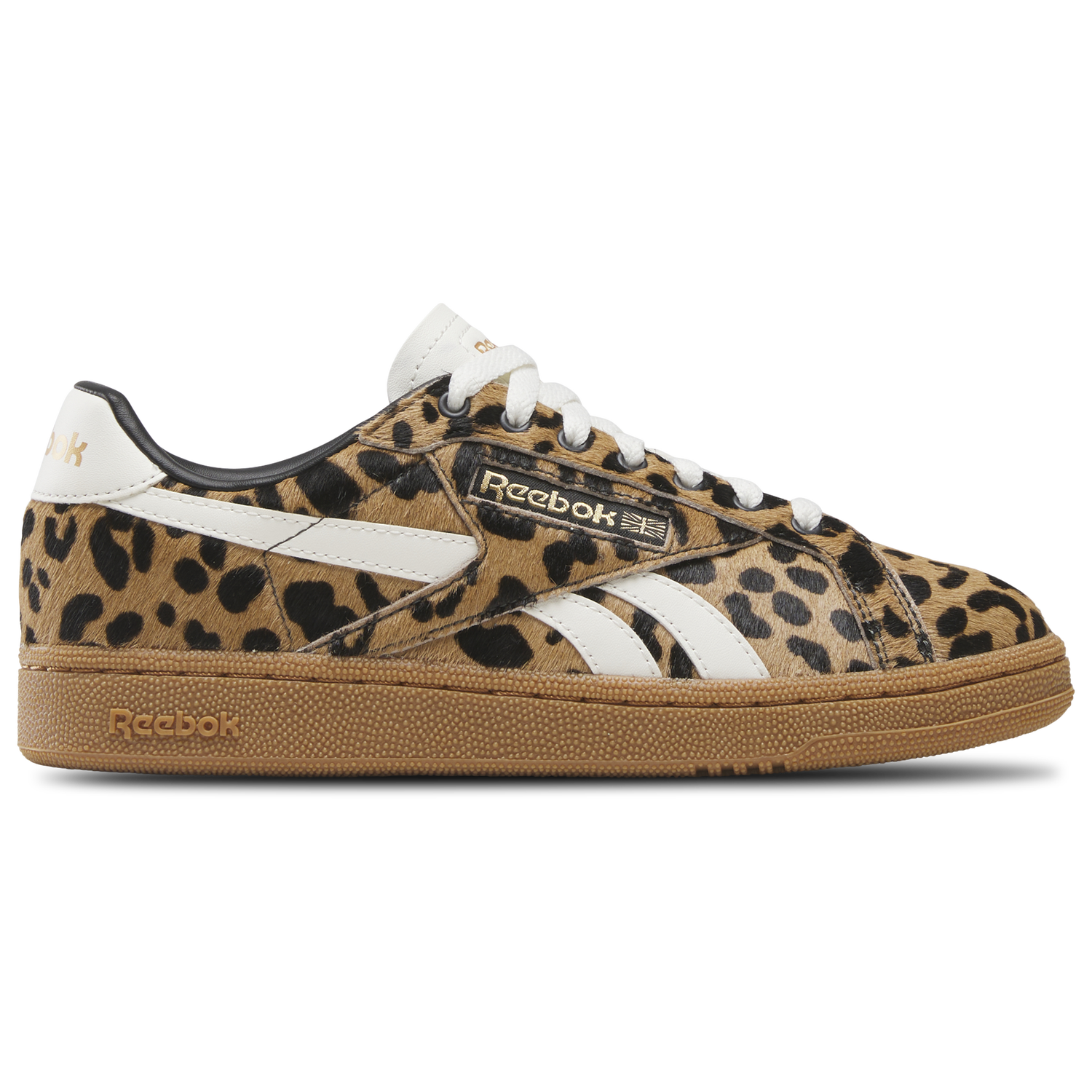 Reebok Club C Grounds UK - Women's - Cheetah/Cheetah/Chalk