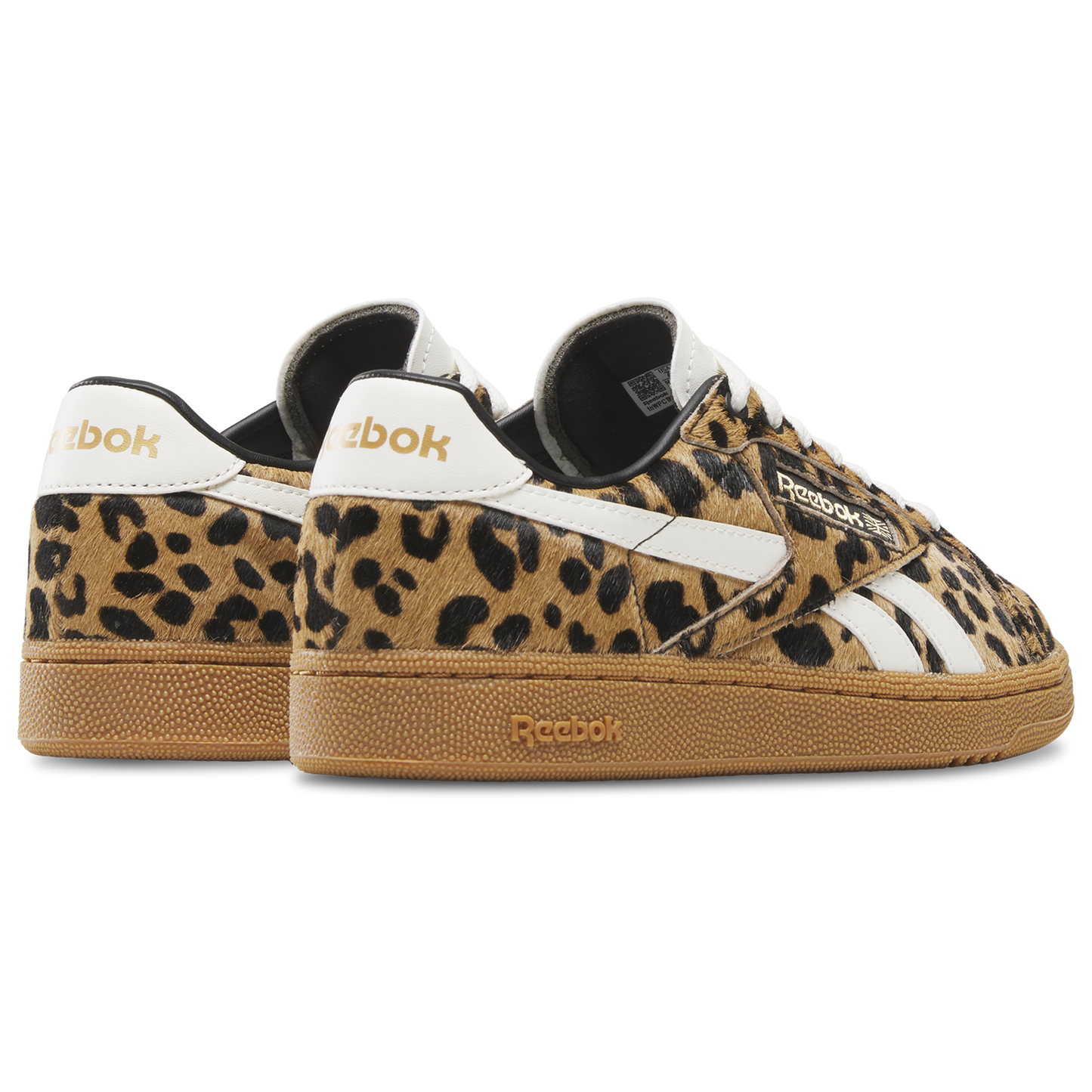 Reebok Club C Grounds UK - Women's - Cheetah/Cheetah/Chalk