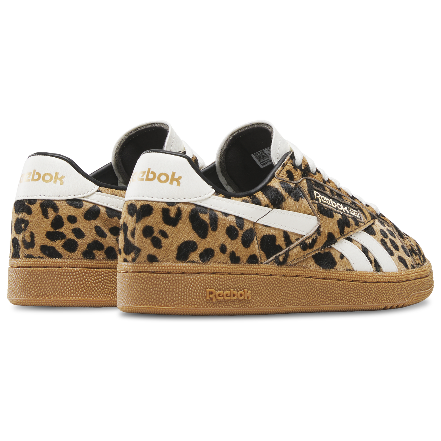 Reebok Club C Grounds UK - Women's - Cheetah/Cheetah/Chalk