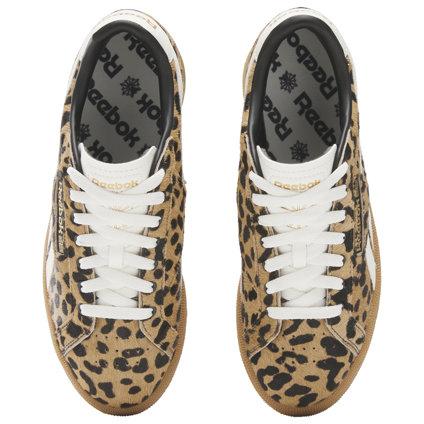 Reebok Club C Grounds UK - Women's - Cheetah/Cheetah/Chalk