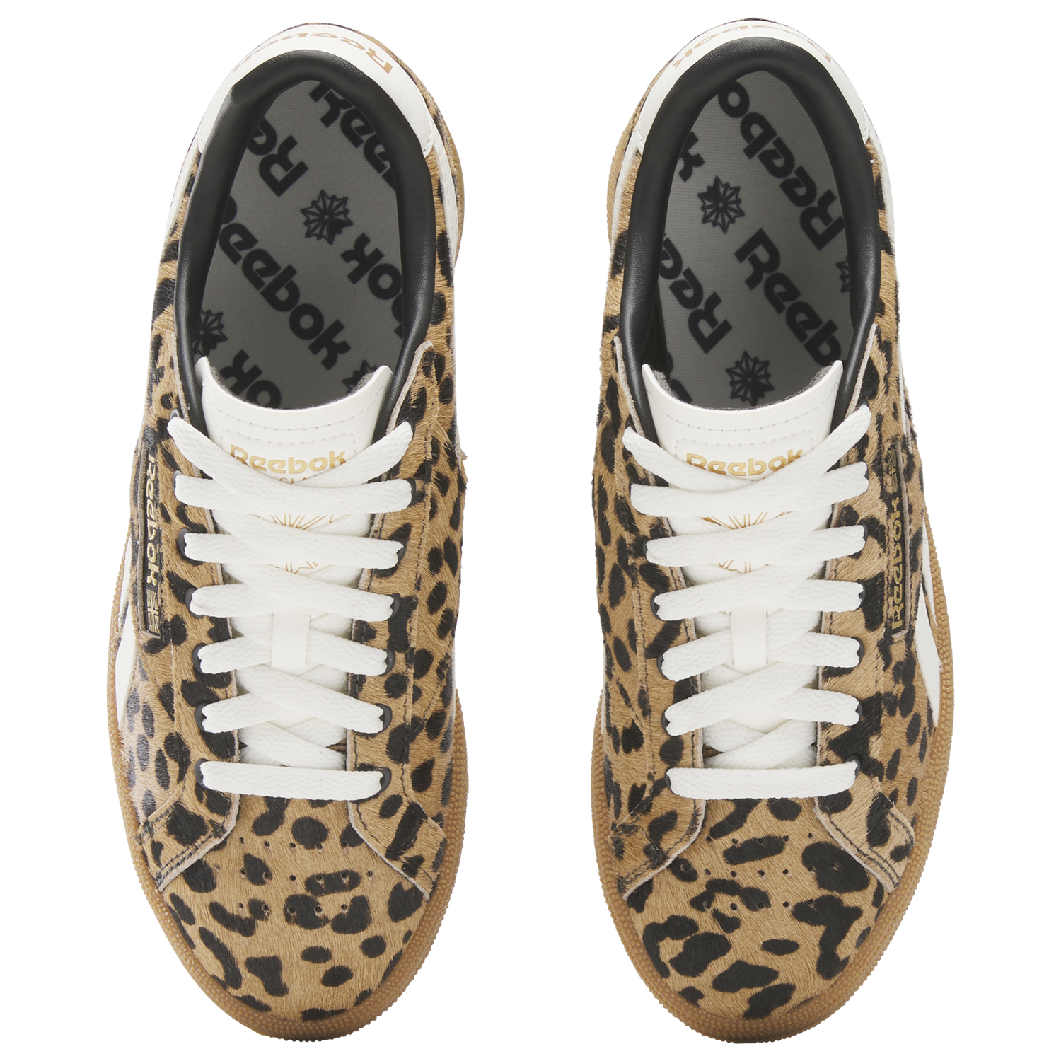 Reebok Club C Grounds UK - Women's - Cheetah/Cheetah/Chalk