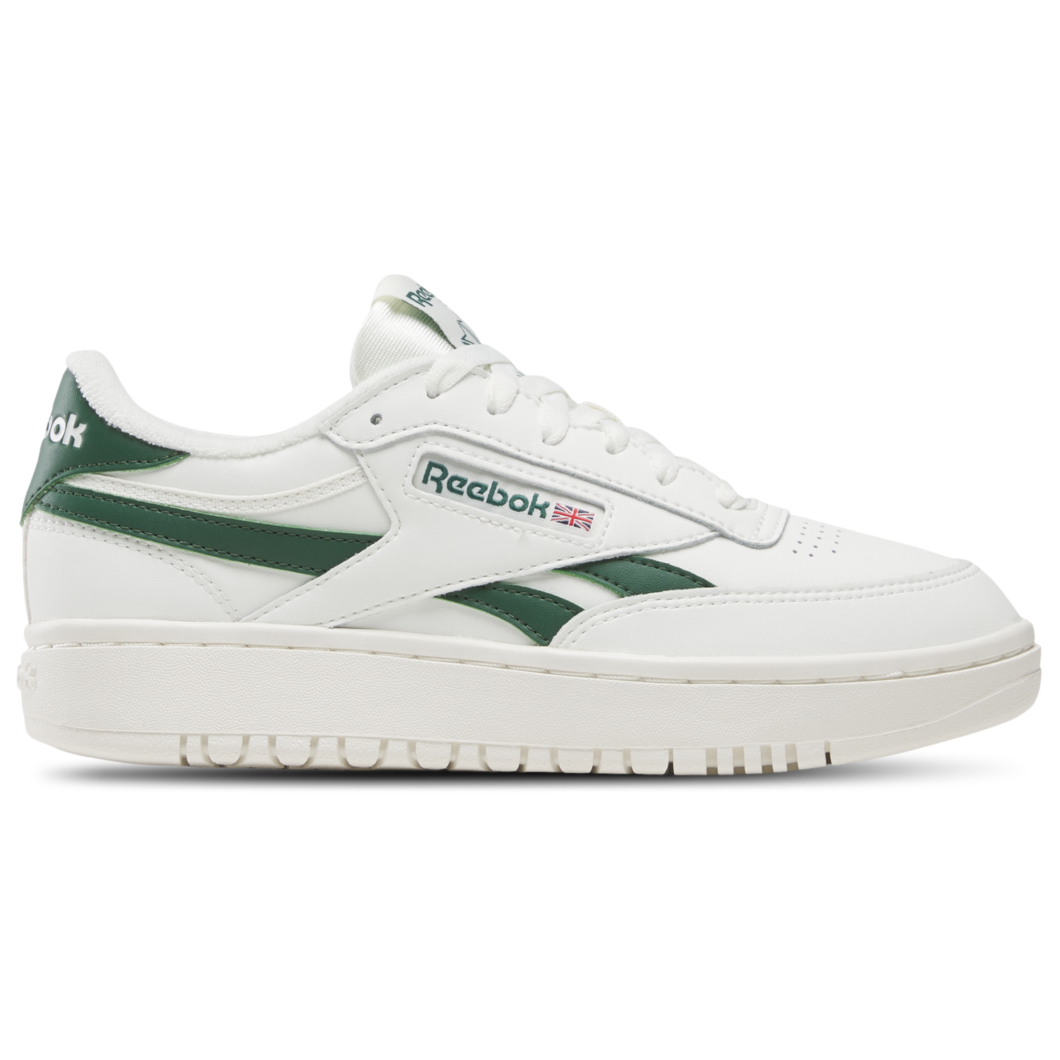 Reebok Club C Double Revenge - Women's - Dark Green/Chalk/Chalk