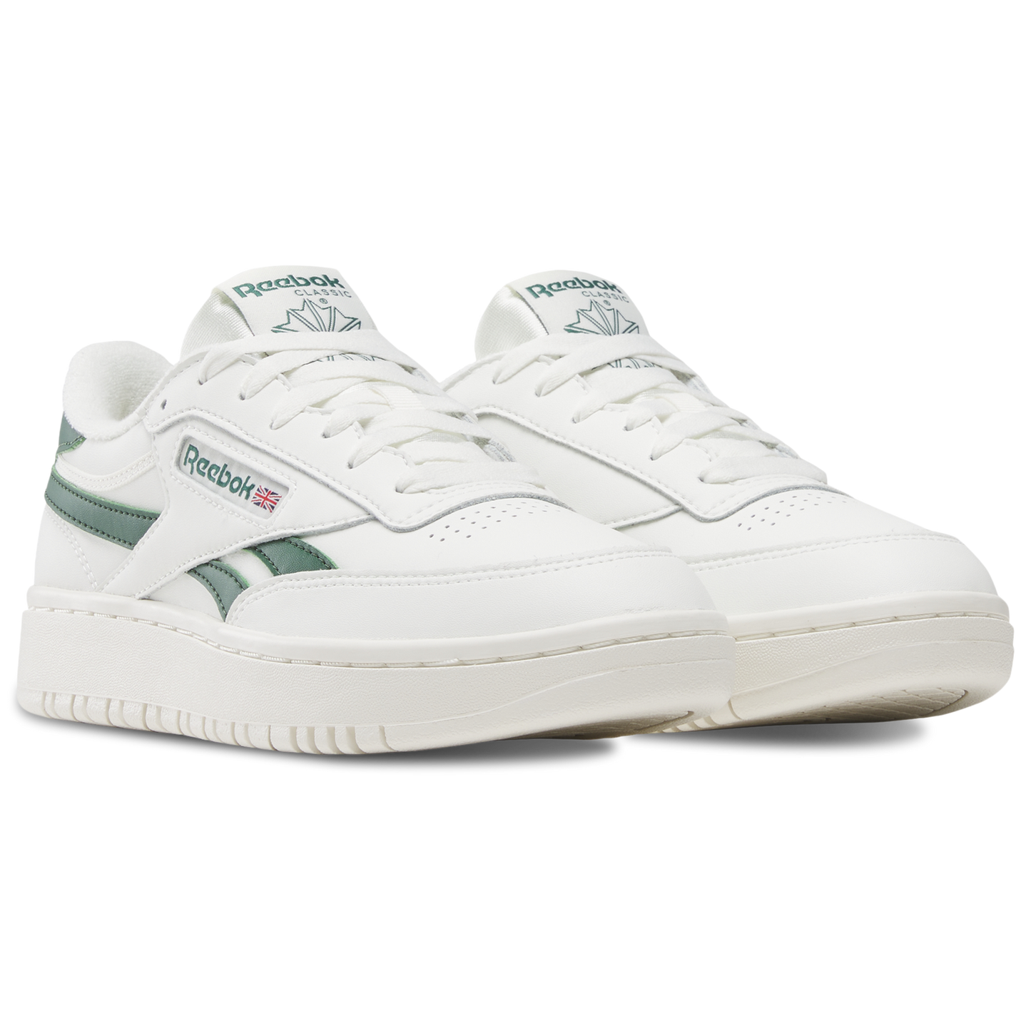 Reebok Club C Double Revenge - Women's - Dark Green/Chalk/Chalk