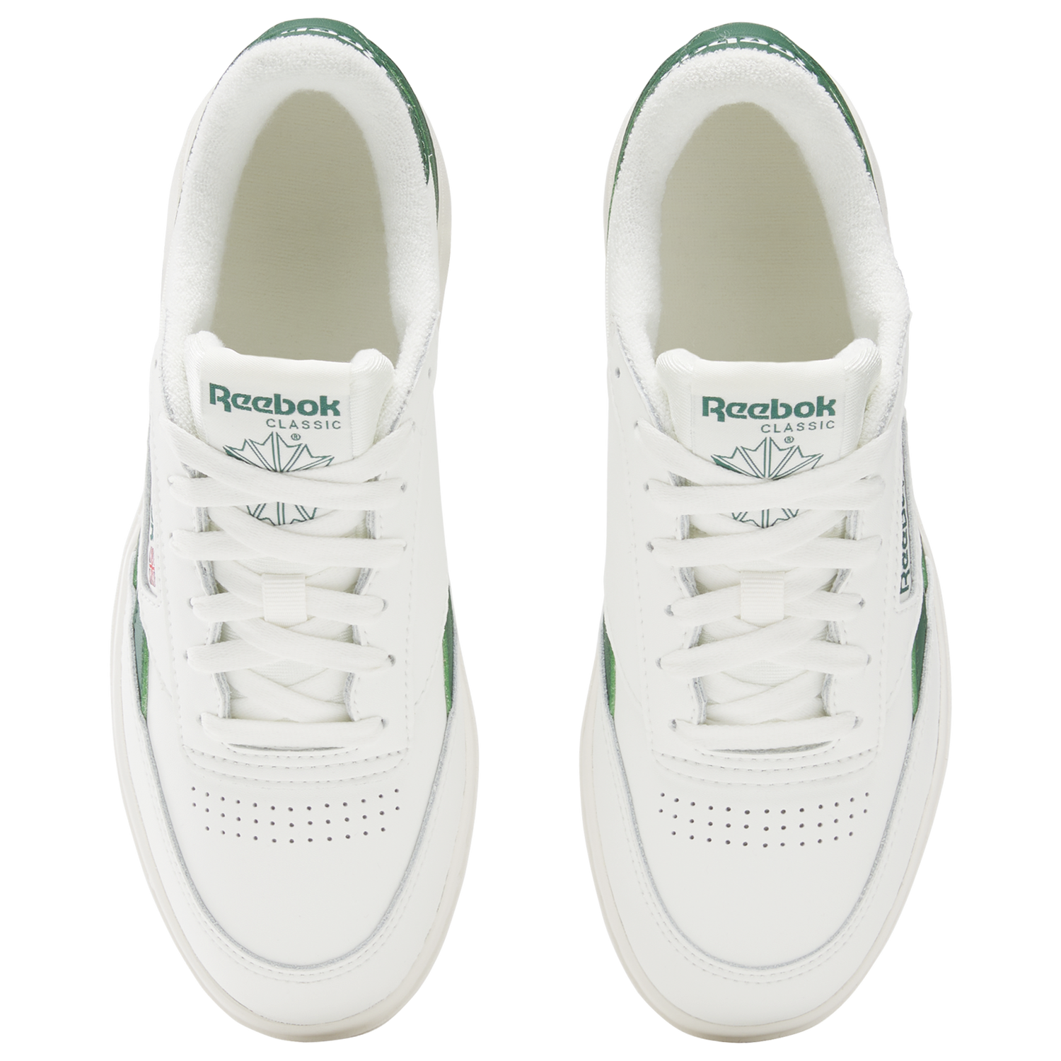 Reebok Club C Double Revenge - Women's - Dark Green/Chalk/Chalk