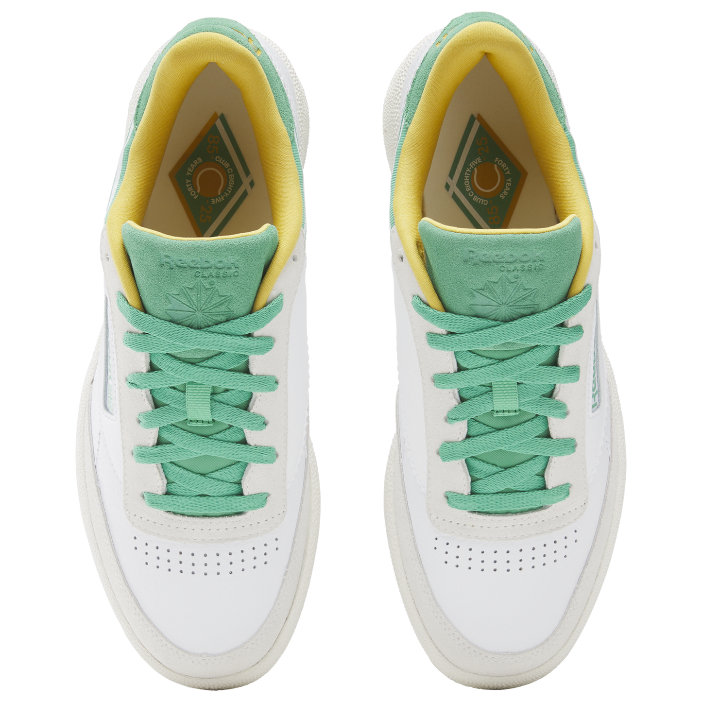 Reebok Club C 85 - Men's - Upgrade Green/White/Chalk