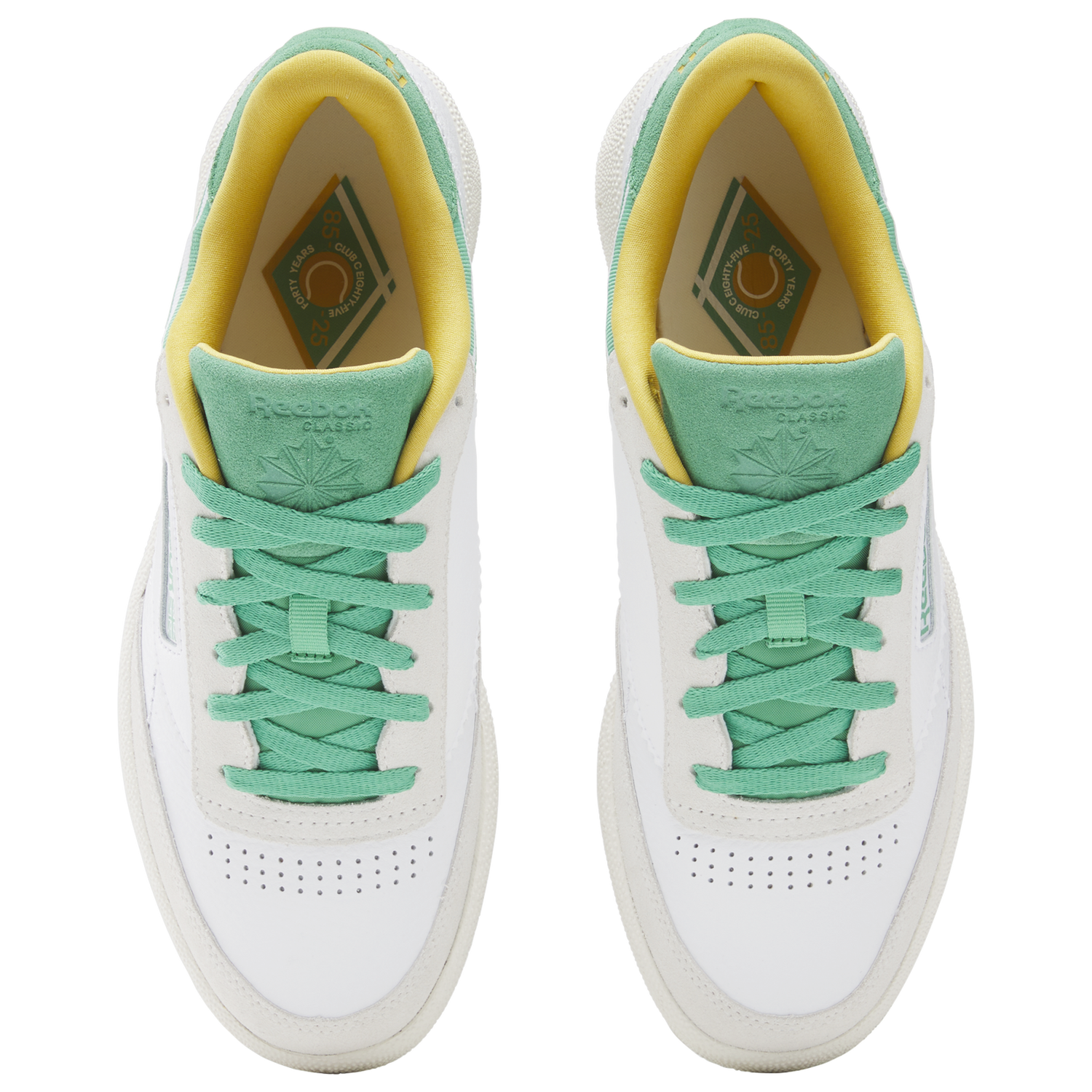 Reebok Club C 85 - Men's - Upgrade Green/White/Chalk