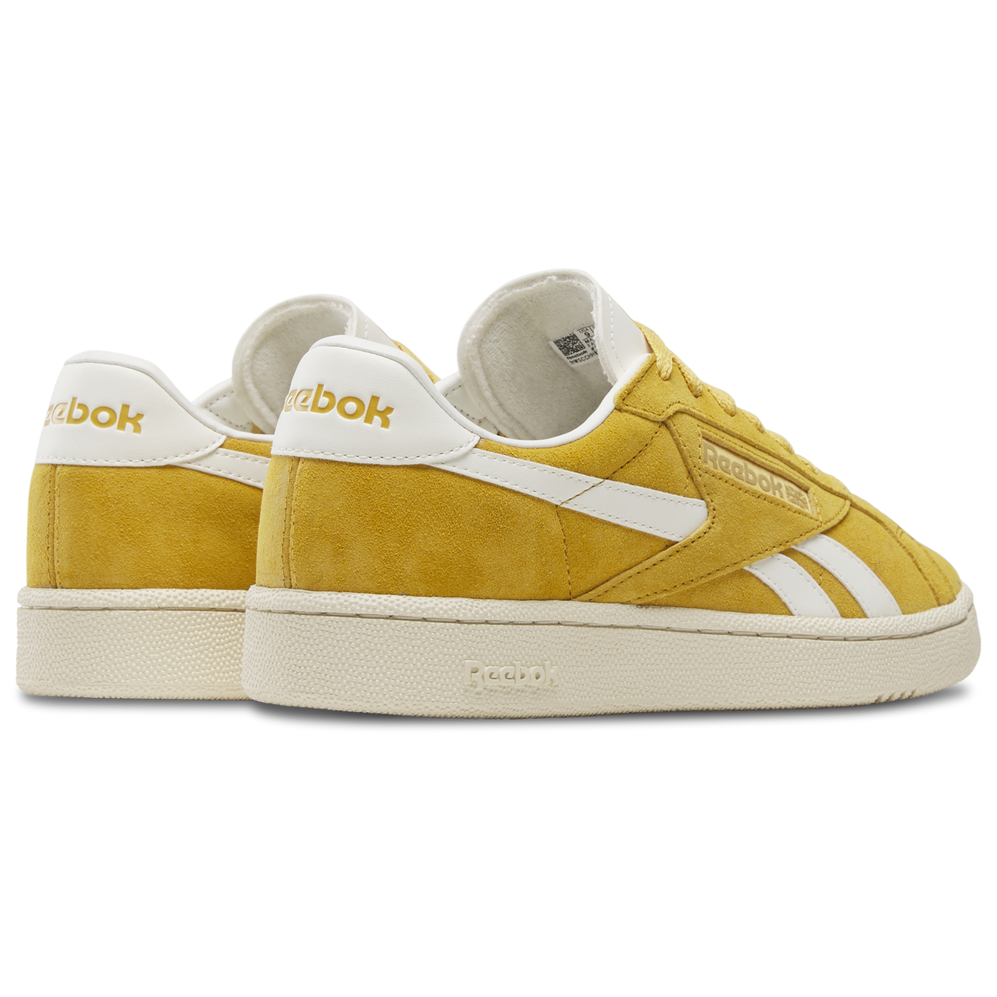 Reebok Club C Grounds Uk - Men's - Paper White/Grit Gold/Chalk