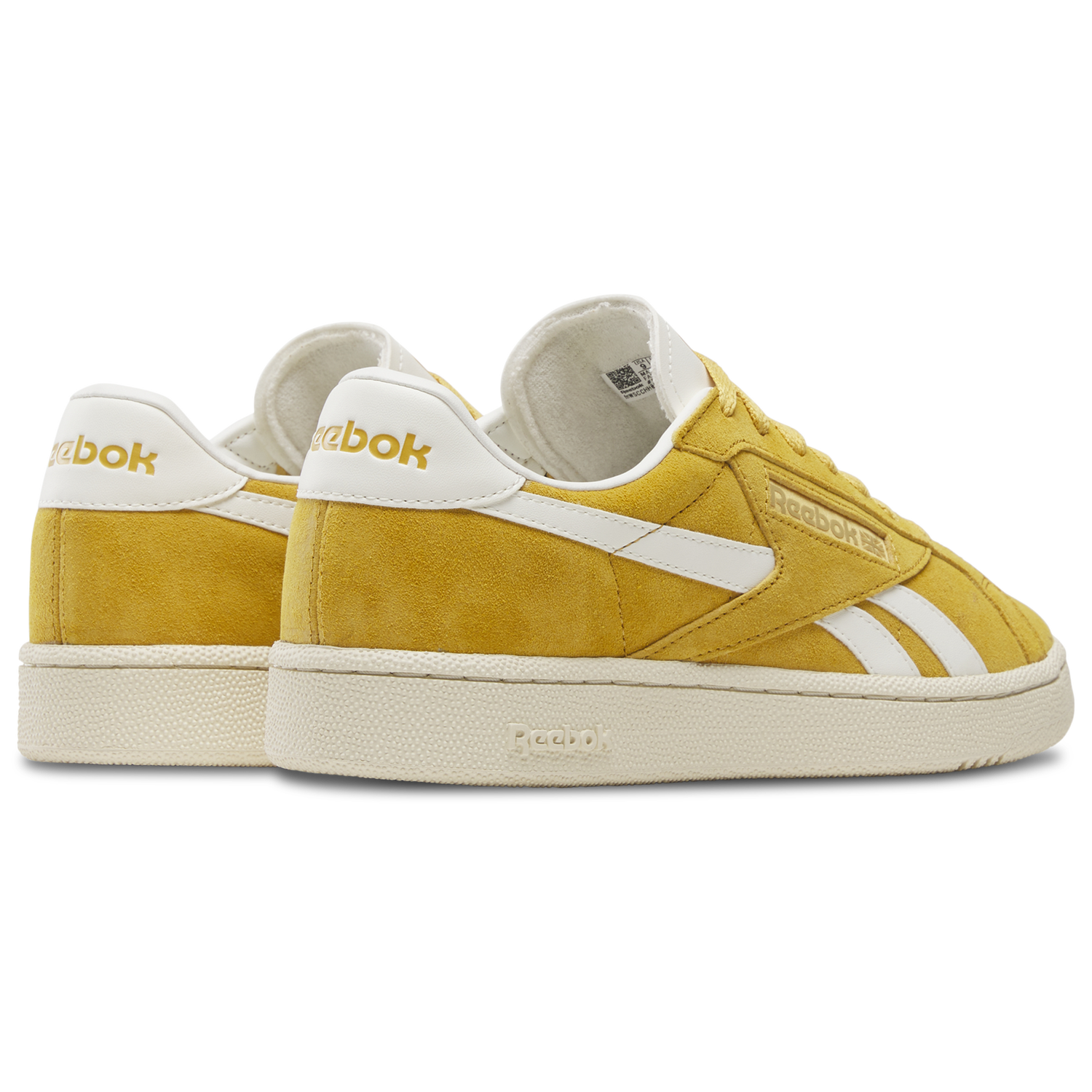 Reebok Club C Grounds Uk - Men's - Paper White/Grit Gold/Chalk
