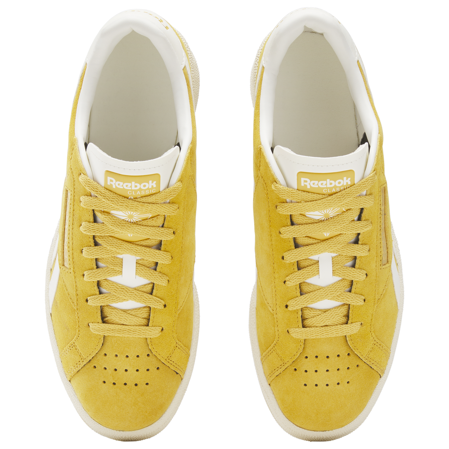Reebok Club C Grounds Uk - Men's - Paper White/Grit Gold/Chalk
