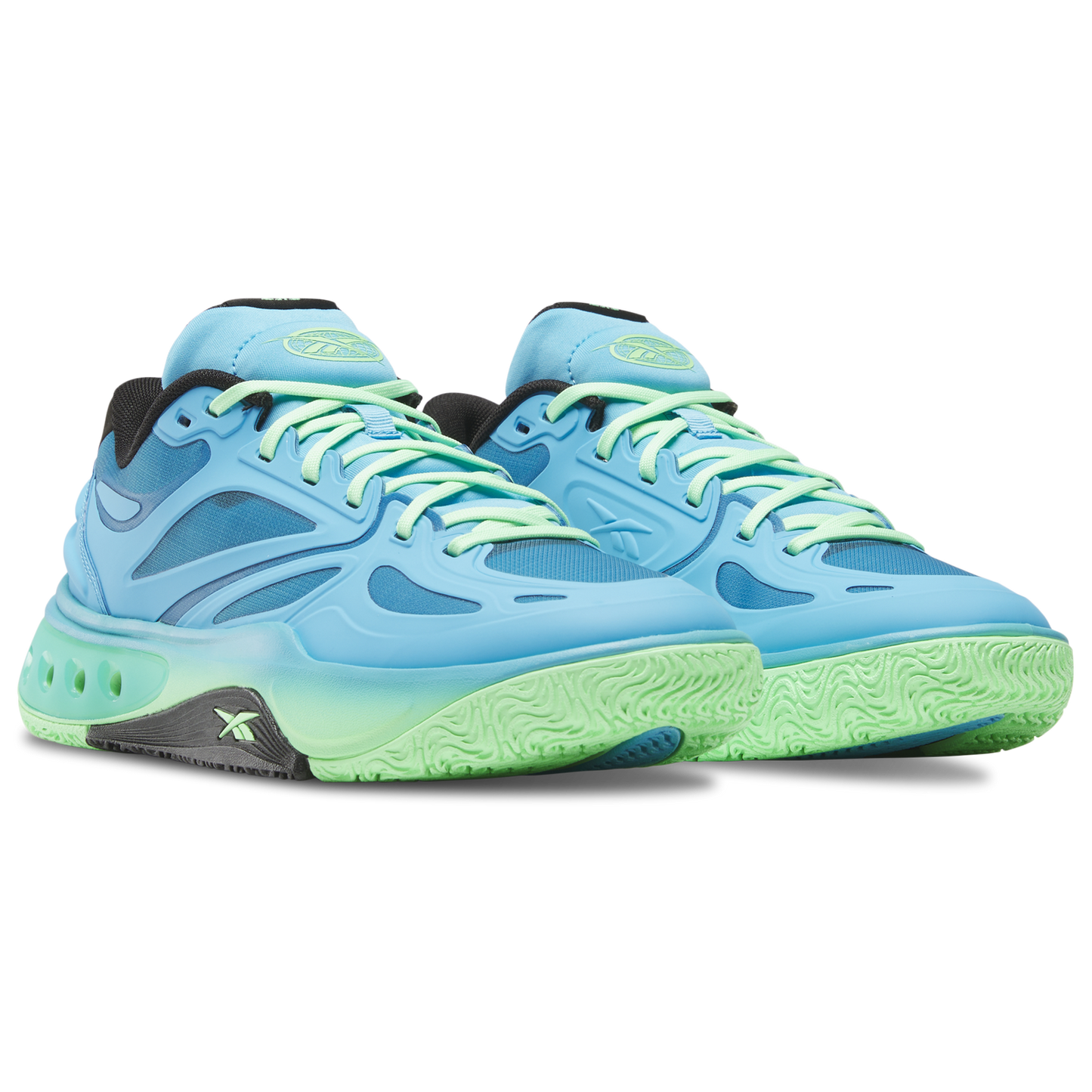 Reebok Engine A - Men's - Future Cyan/Green Glow/Black