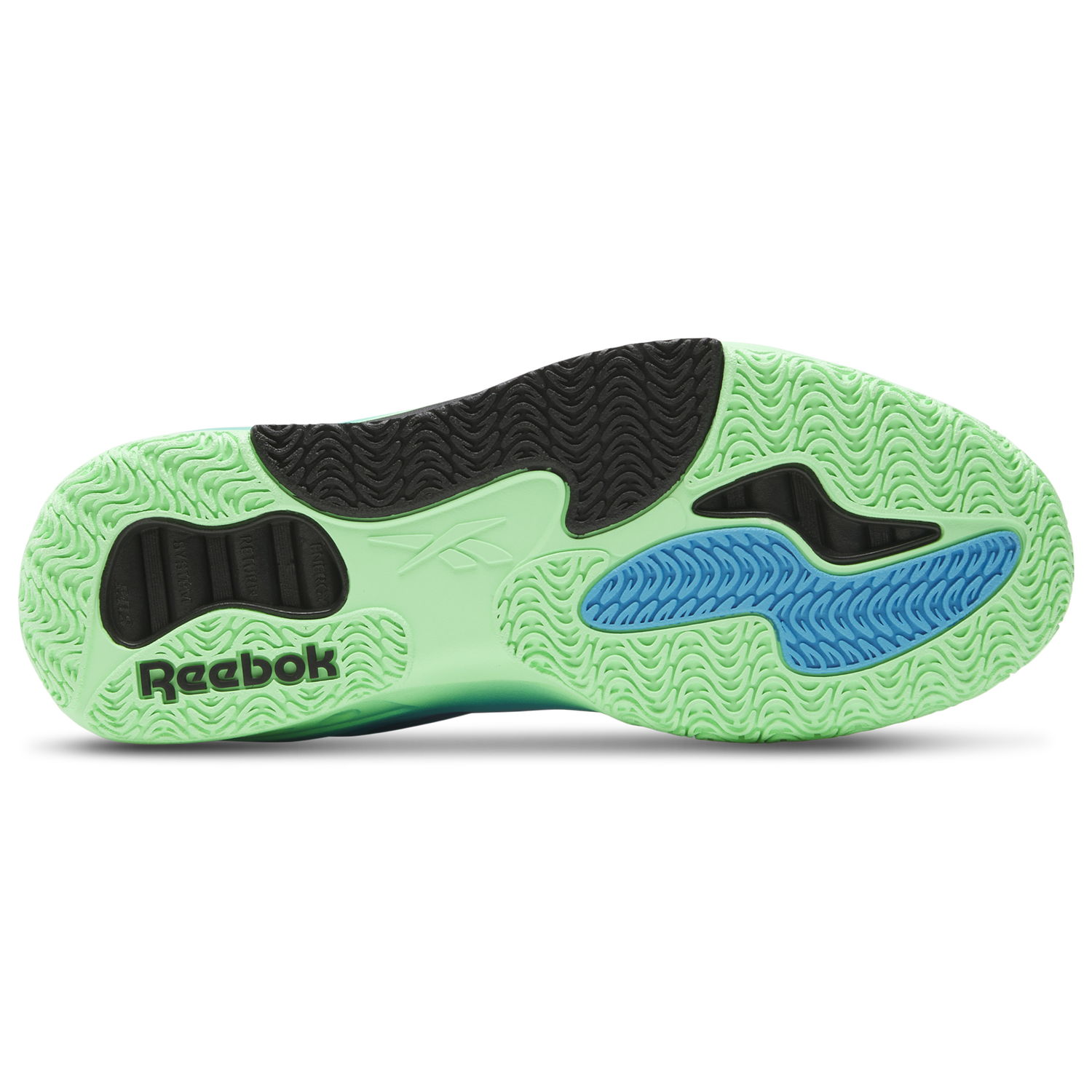 Reebok Engine A - Men's - Future Cyan/Green Glow/Black