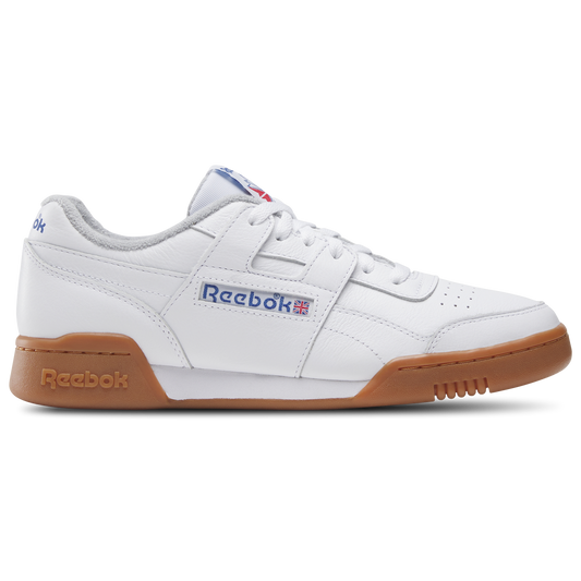 Reebok Workout Plus Leather - Men's - White/Vector Red/Vector Blue