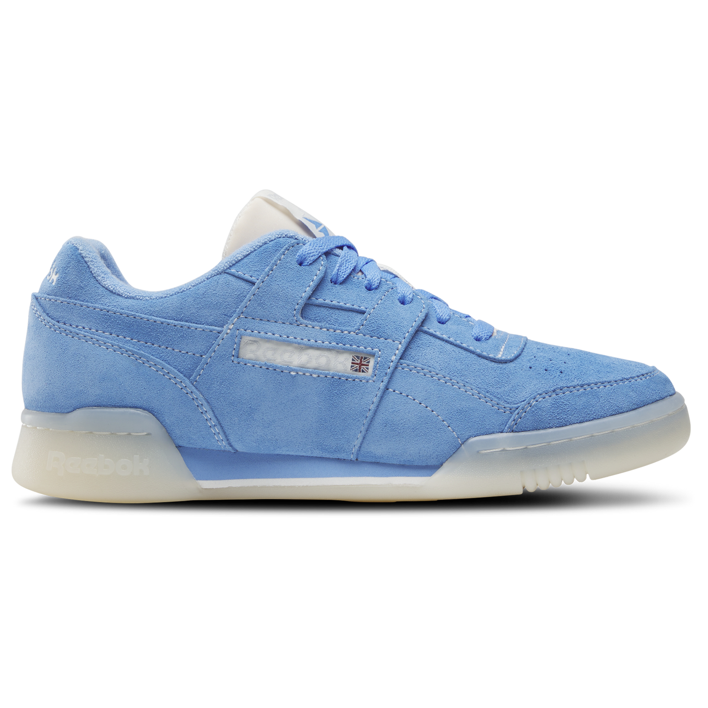 Reebok Workout Plus Suede - Men's - Alabaster/Chalk/Blue