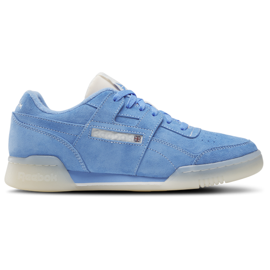 Reebok Workout Plus Suede - Men's - Alabaster/Chalk/Blue