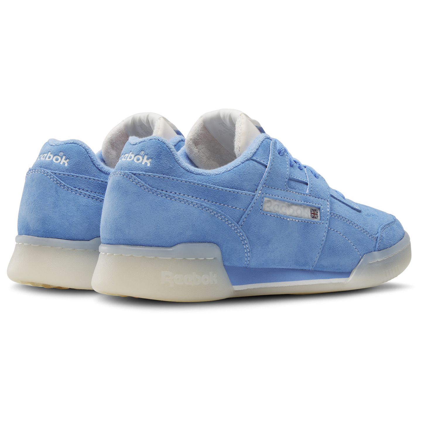 Reebok Workout Plus Suede - Men's - Alabaster/Chalk/Blue