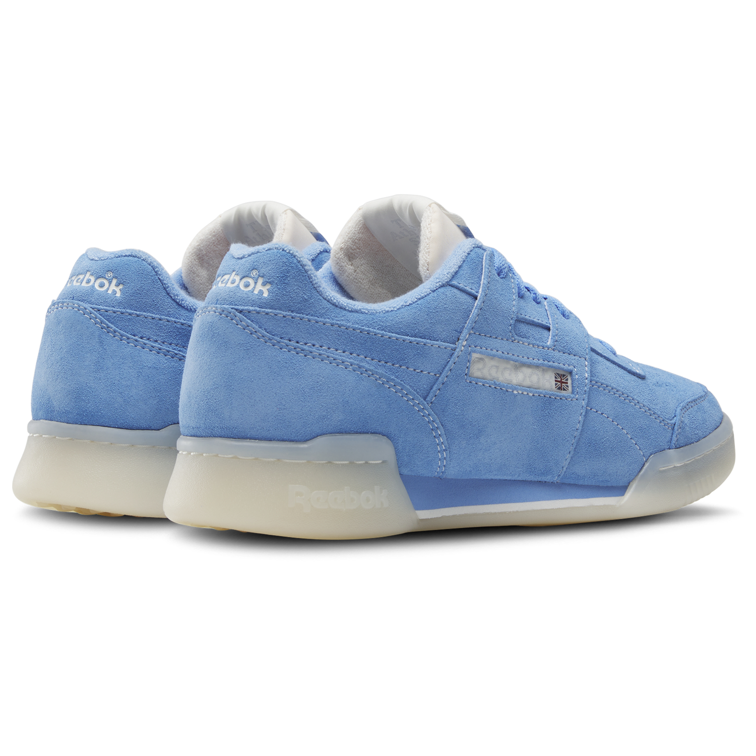 Reebok Workout Plus Suede - Men's - Alabaster/Chalk/Blue