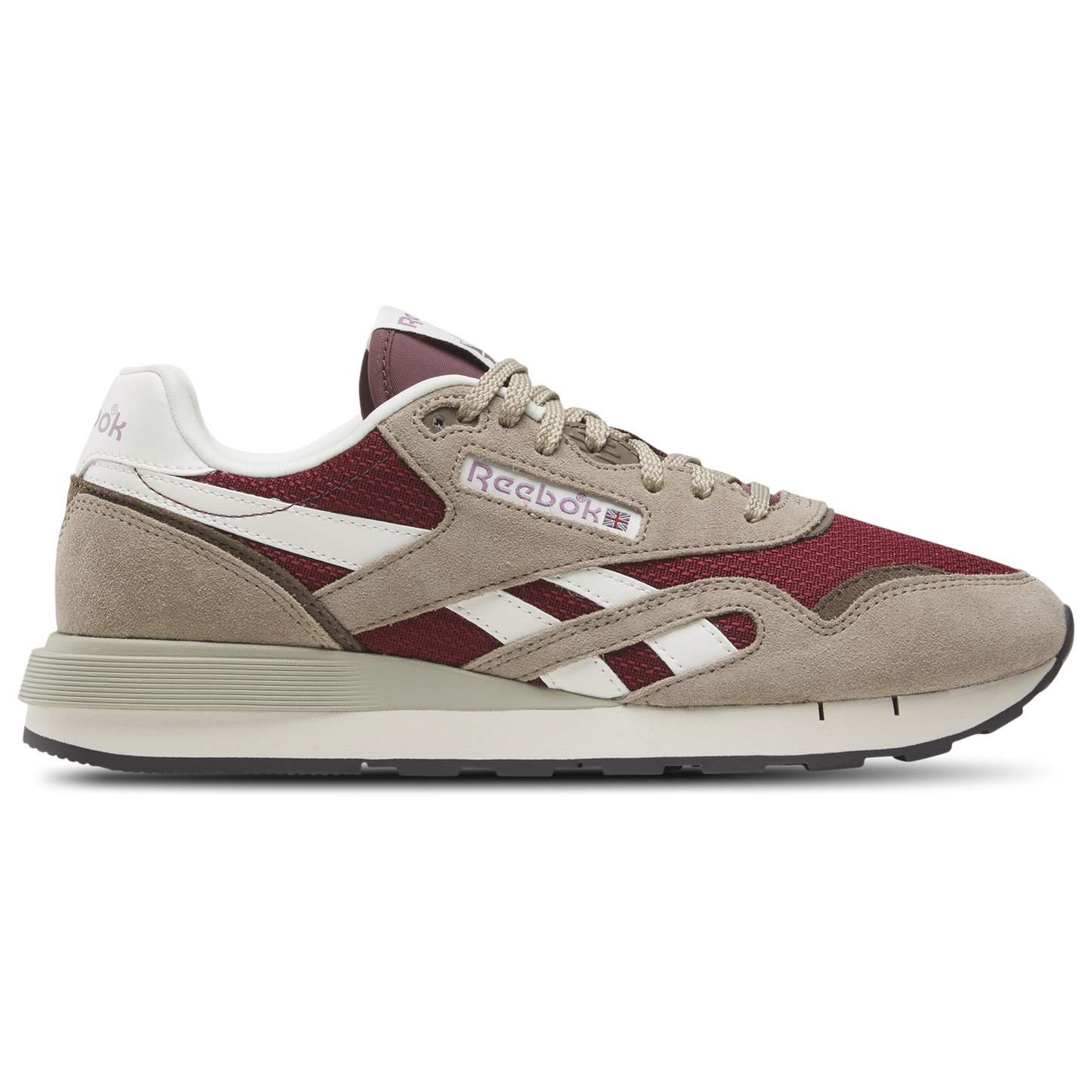 Reebok Classic Nylon 89 - Women's - Grainy Grey/Blackberry/Chalk