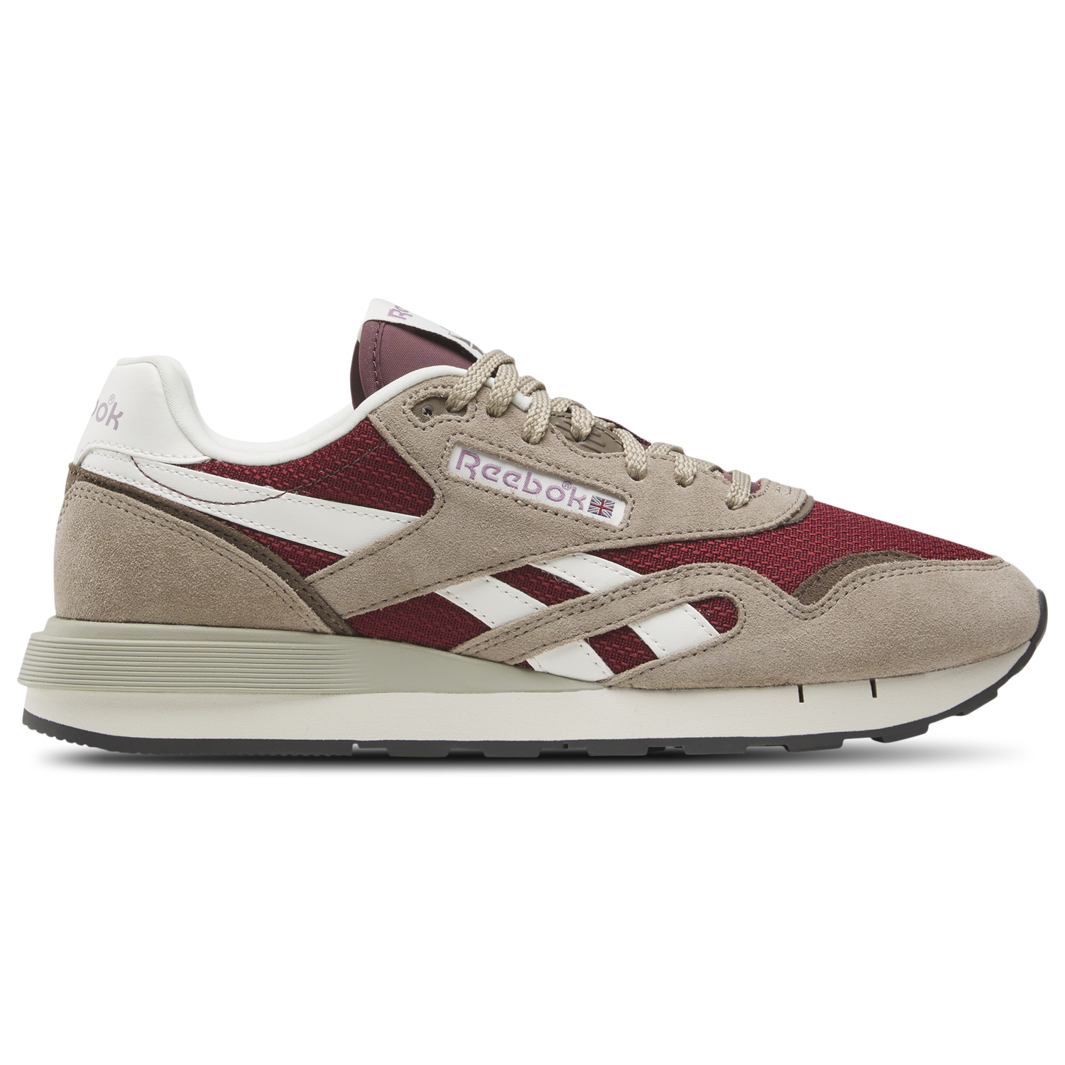 Reebok Classic Nylon 89 - Women's - Grainy Grey/Blackberry/Chalk