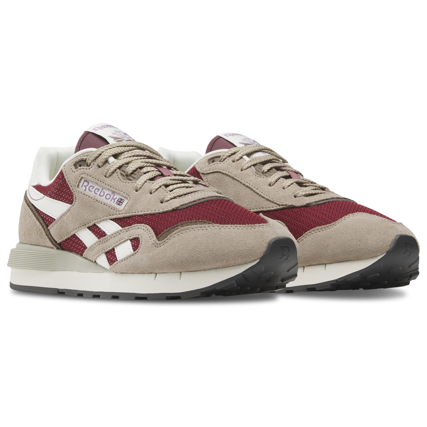 Reebok Classic Nylon 89 - Women's - Grainy Grey/Blackberry/Chalk