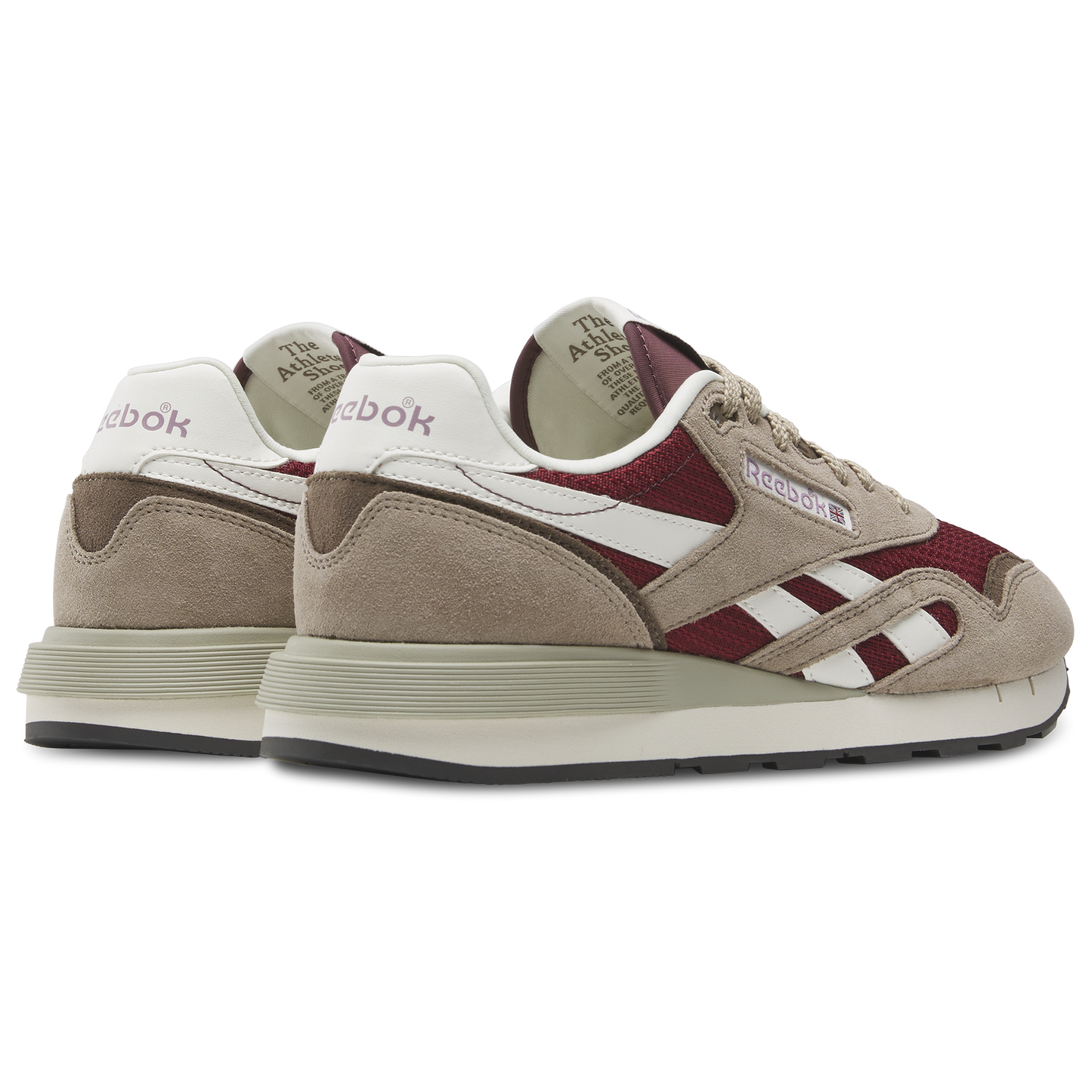 Reebok Classic Nylon 89 - Women's - Grainy Grey/Blackberry/Chalk