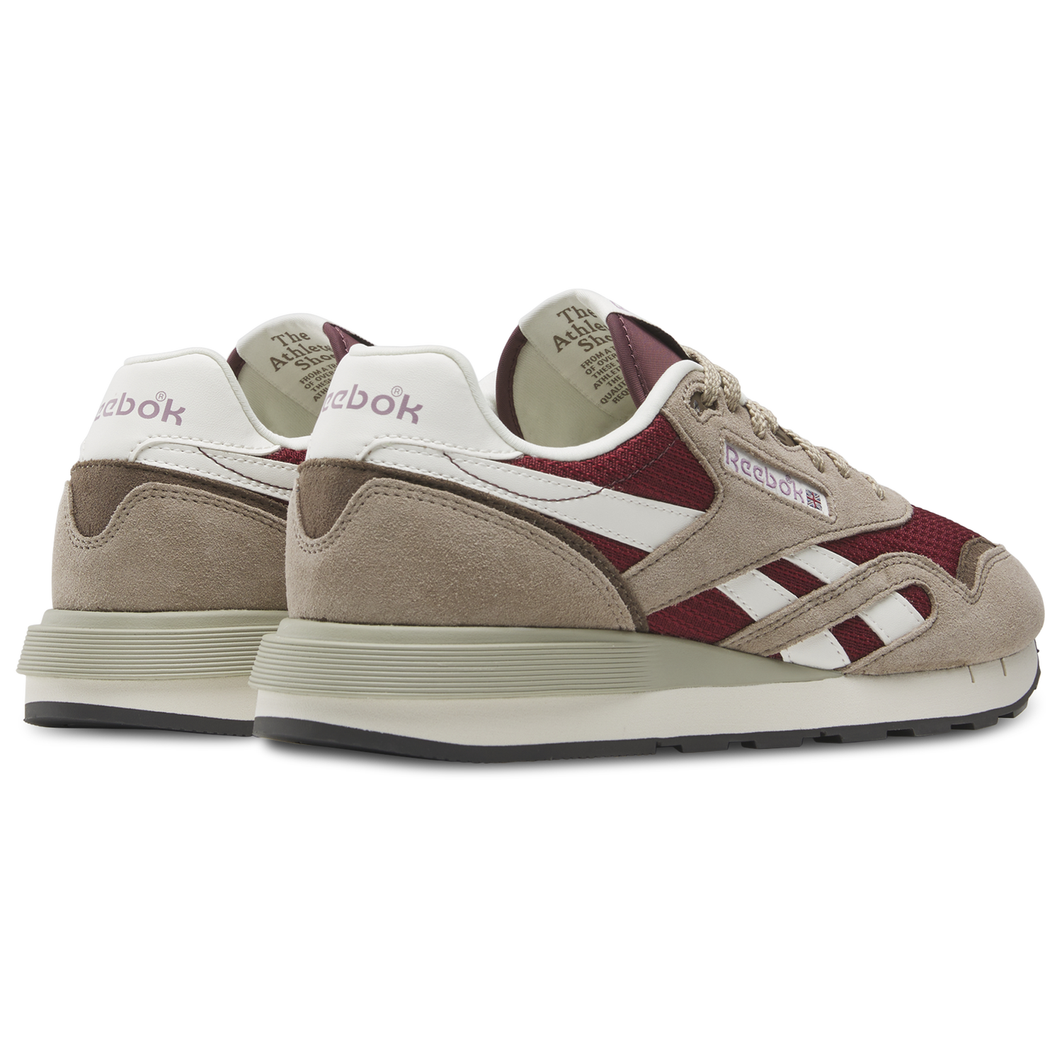 Reebok Classic Nylon 89 - Women's - Grainy Grey/Blackberry/Chalk