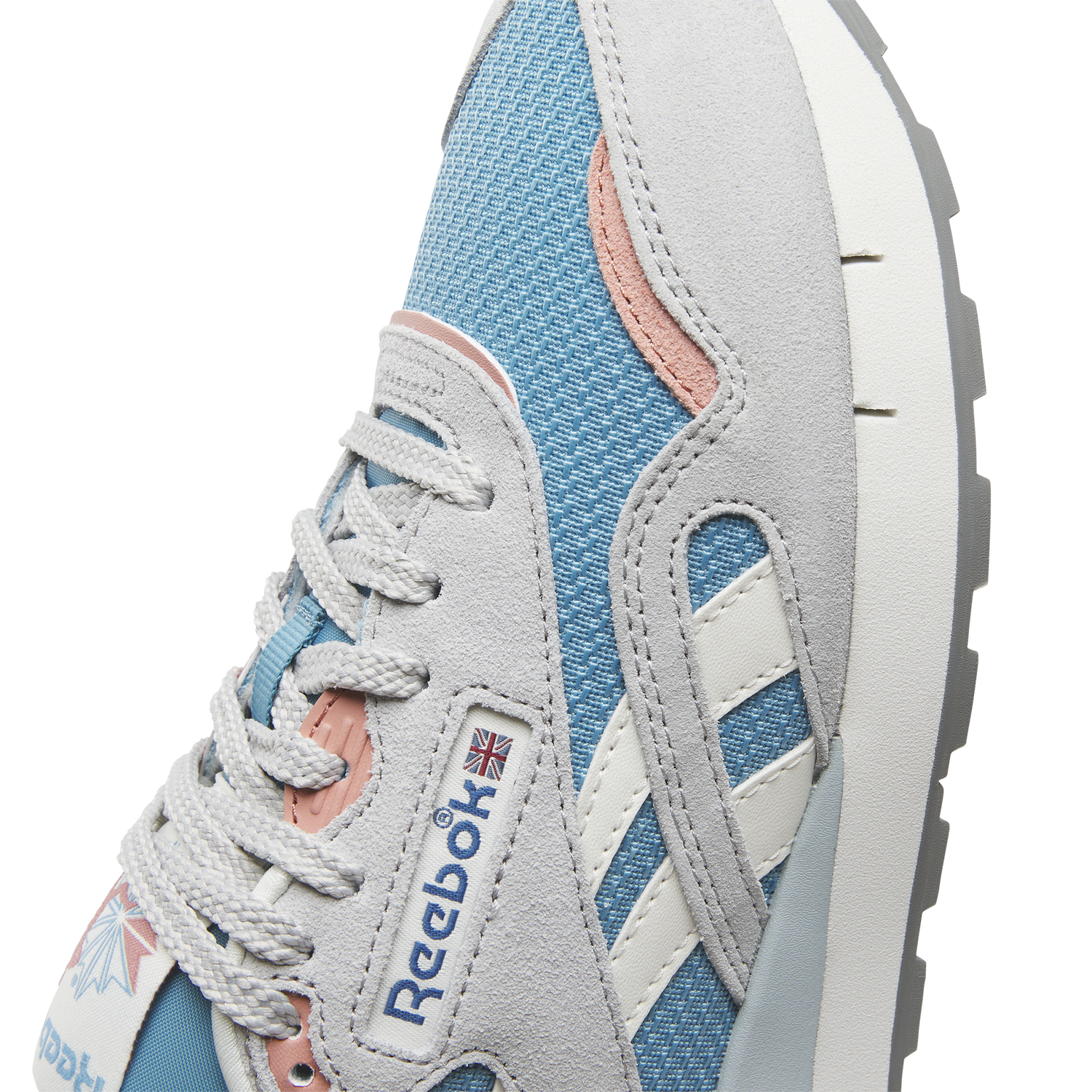 Reebok Classic Nylon 89 - Women's - Warped Blue/Ice Blue/Gentle Pink