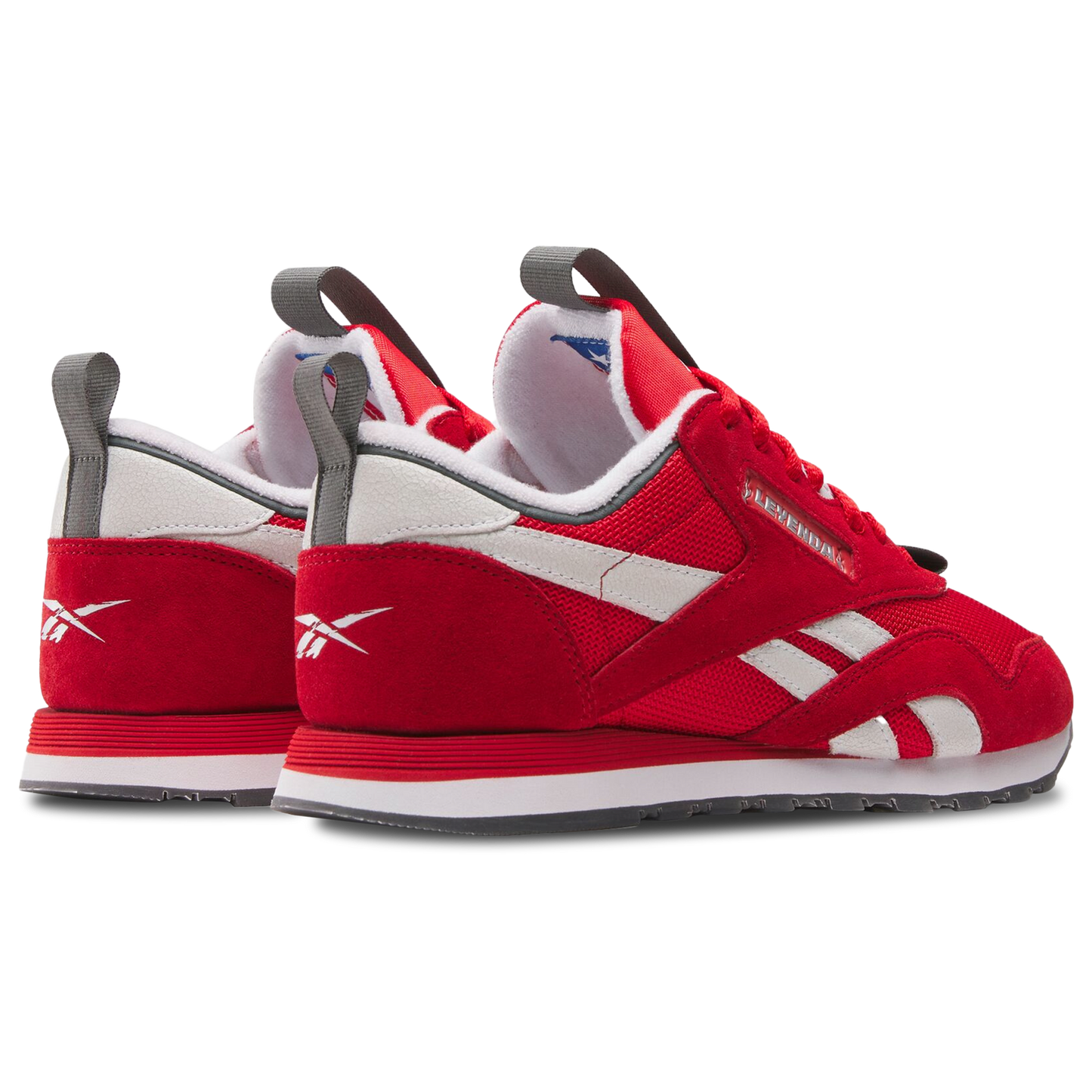 Reebok CL Nylon - Men's - Red/Red/White