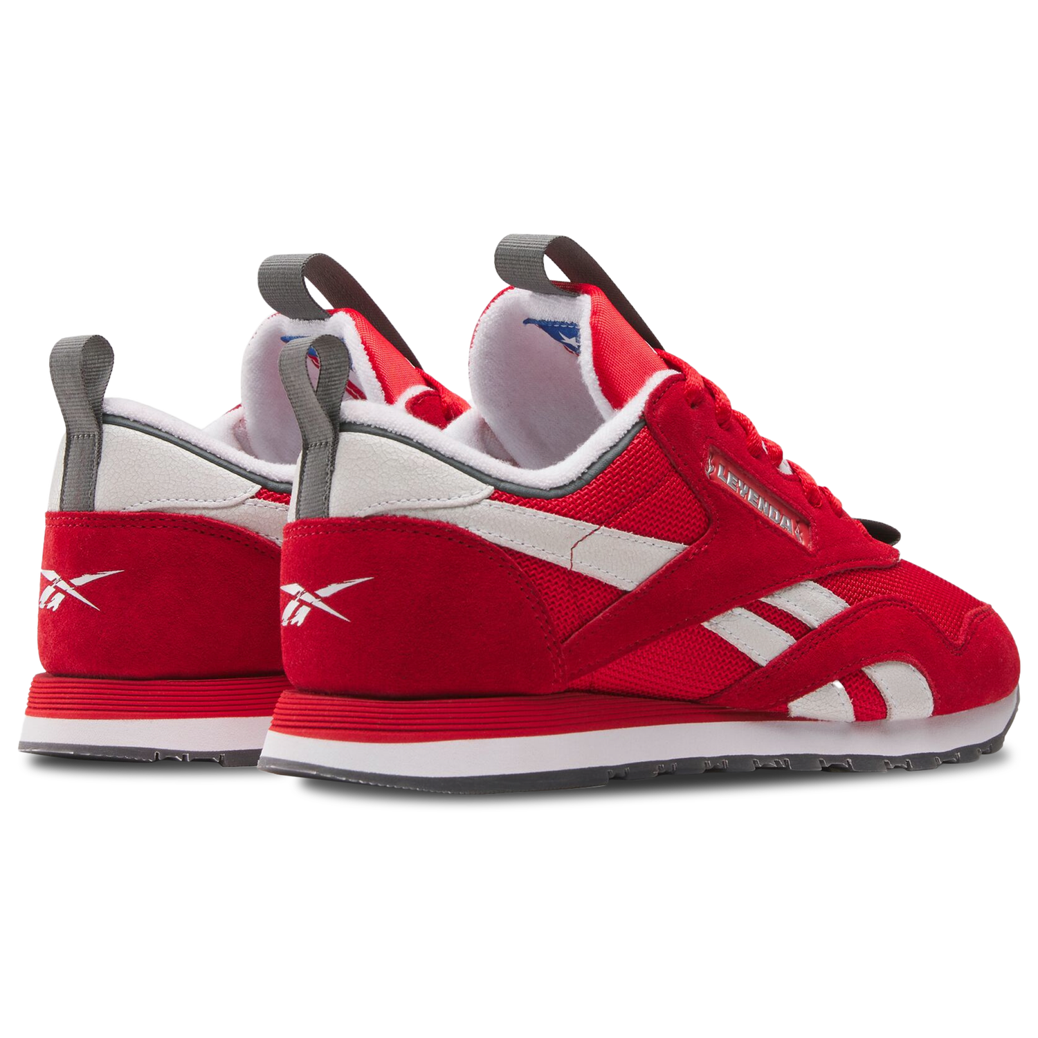 Reebok CL Nylon - Men's - Red/Red/White
