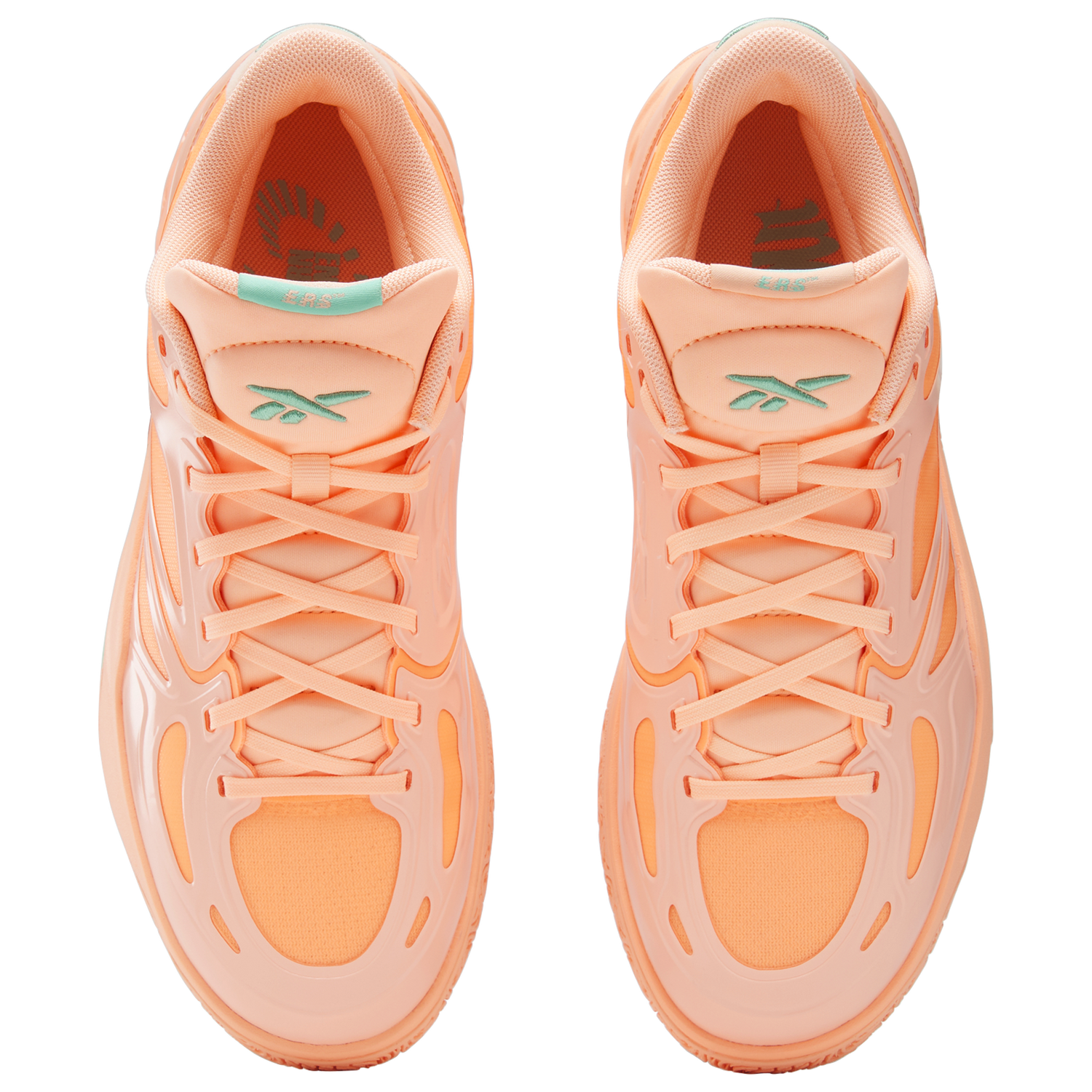 Reebok Engine A - Men's - Future Peach/Future Peach/Atomic Aqua