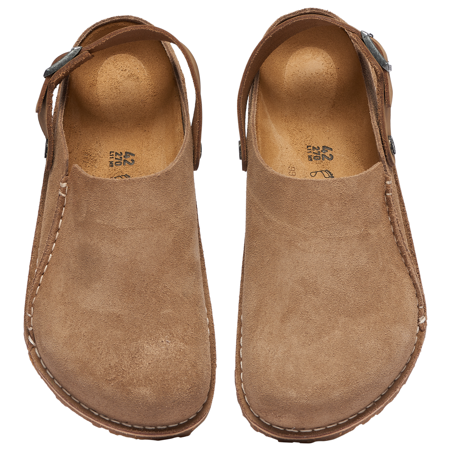 Birkenstock Lutry Premium Suede - Men's - Taupe
