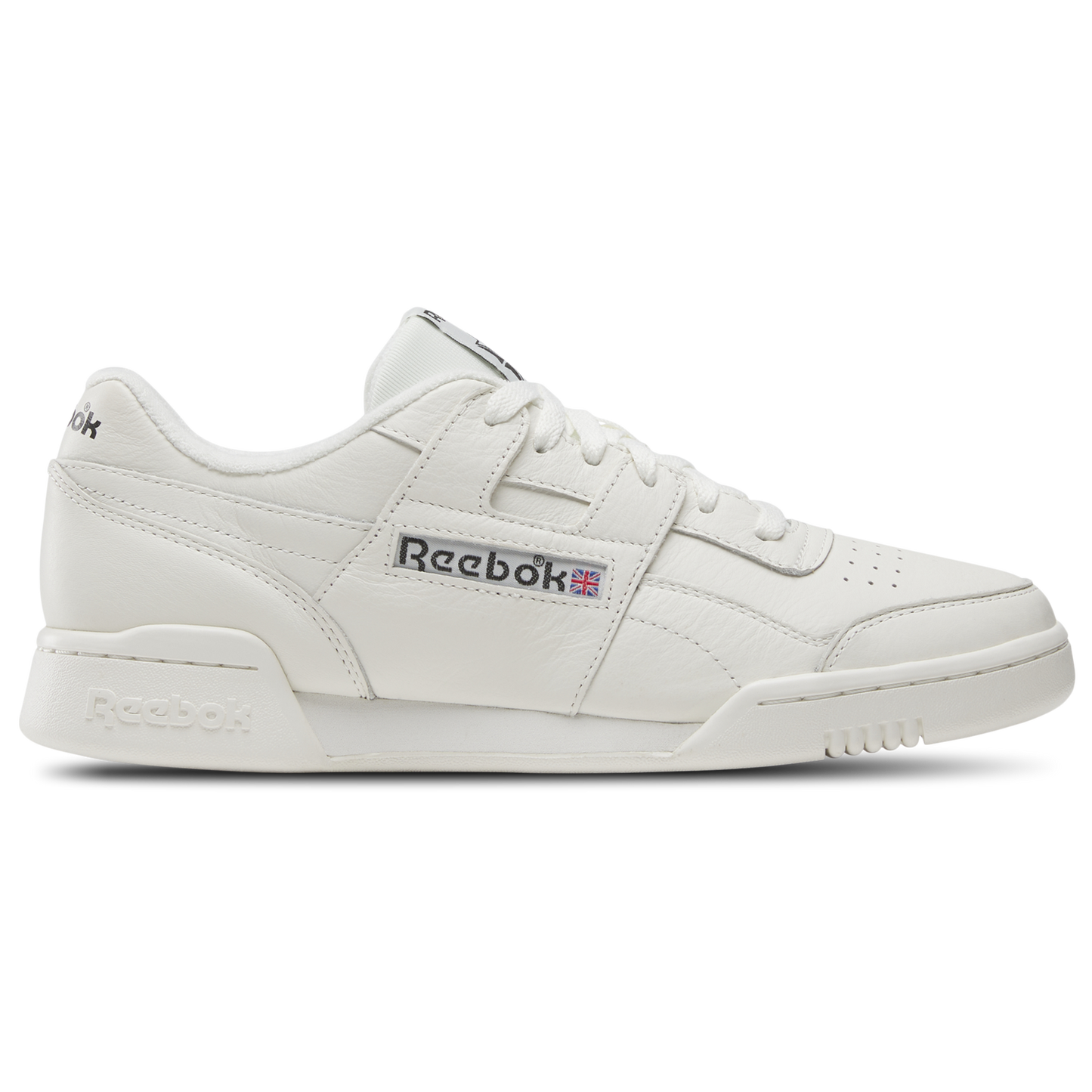 Reebok Workout Plus Leather - Men's - Chalk/Chalk/Black